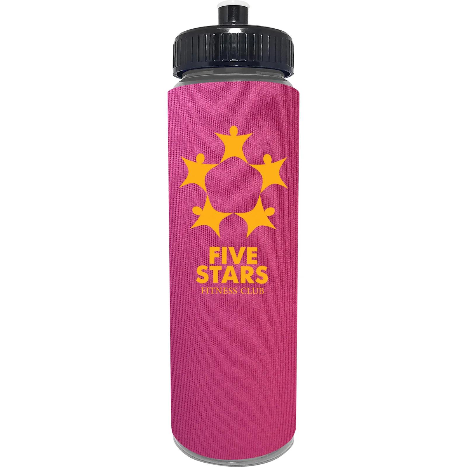 Water Bottle with One Color Foam Sleeve - 25 oz - product view 7