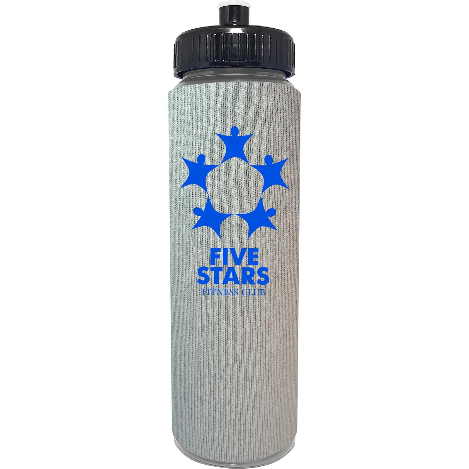 Water Bottle with One Color Foam Sleeve - 25 oz - product view 11