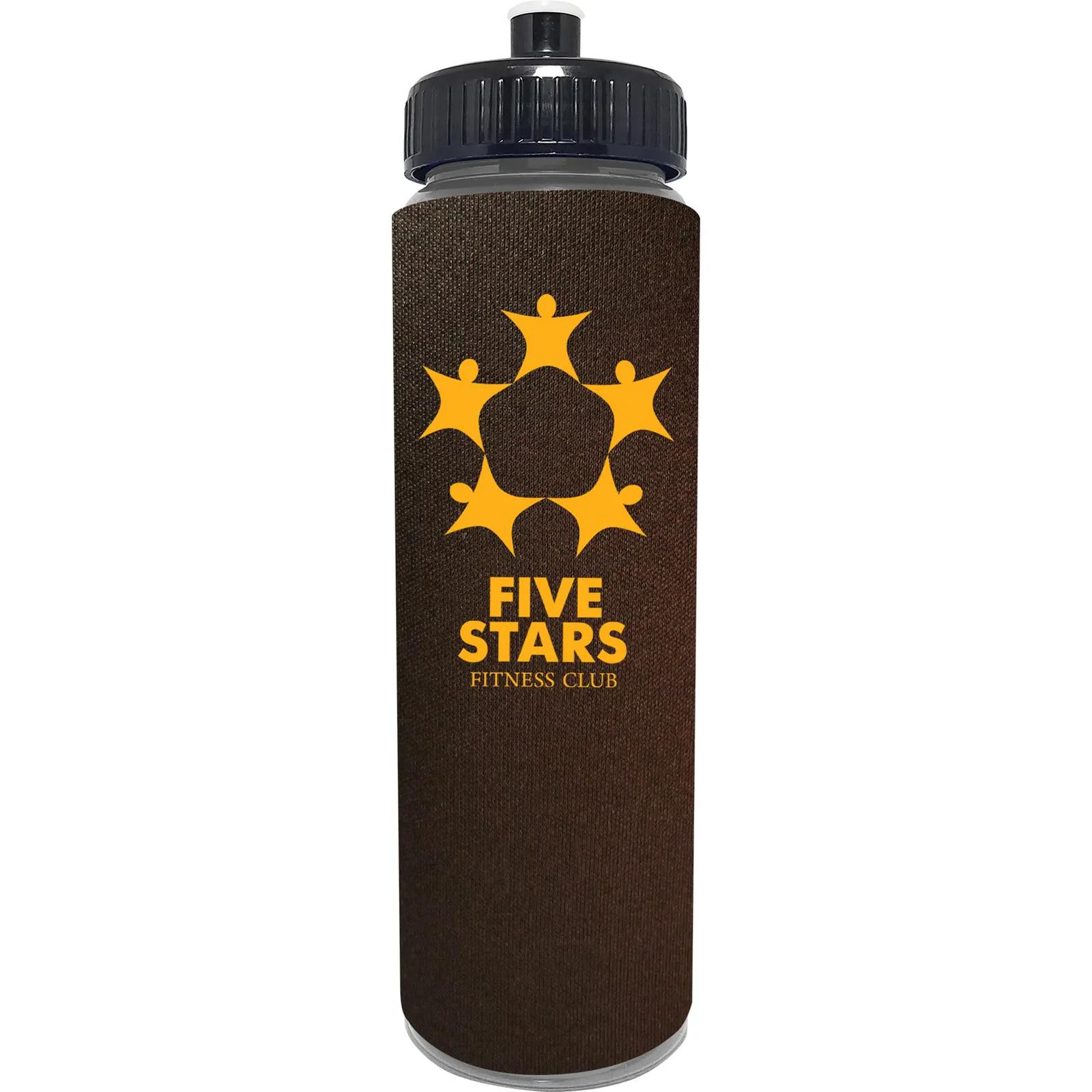 Water Bottle with One Color Foam Sleeve - 25 oz - product view 15