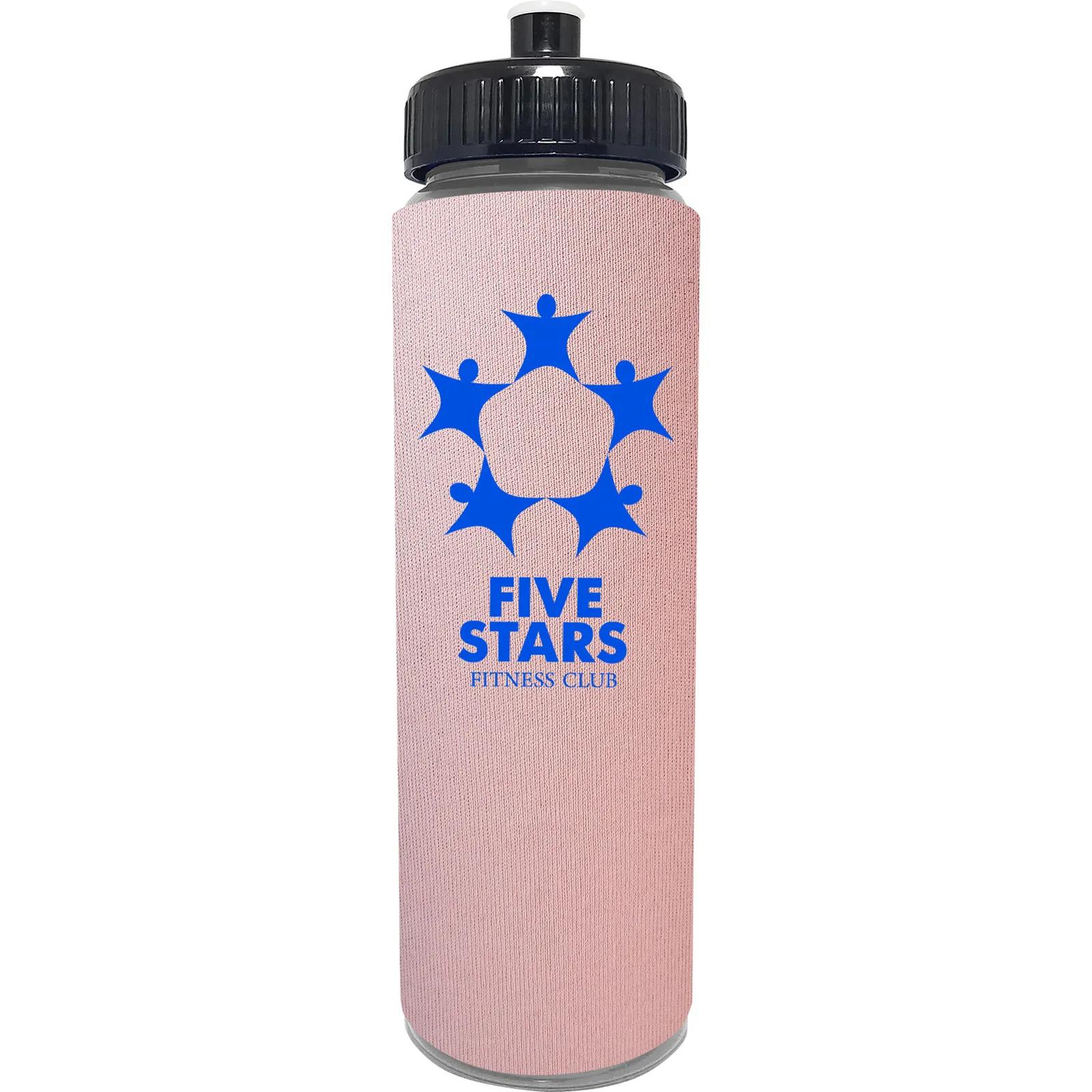 Water Bottle with One Color Foam Sleeve - 25 oz - product view 22