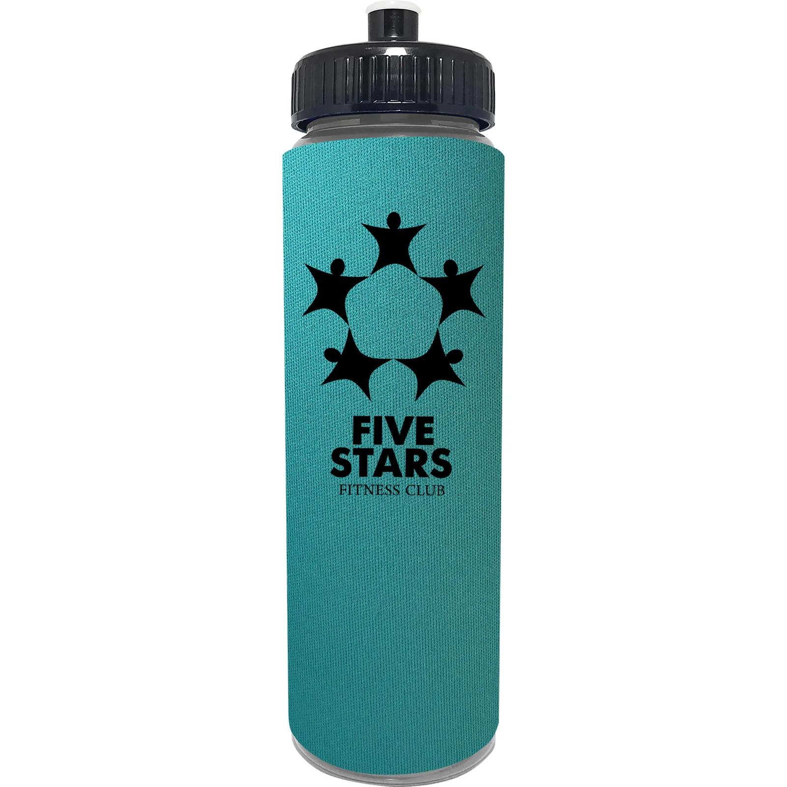 Water Bottle with One Color Foam Sleeve - 25 oz - product view 26