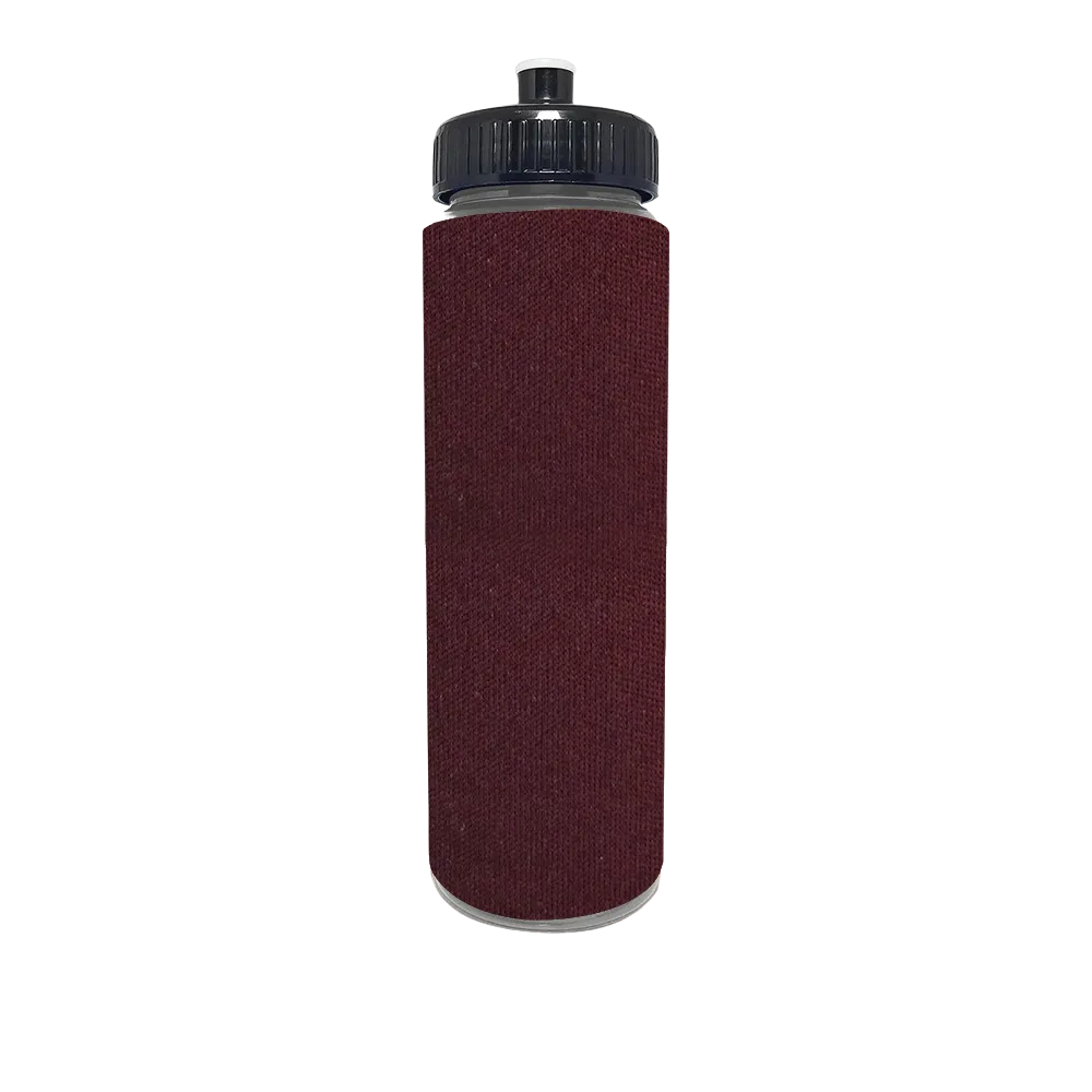Water Bottle with One Color Foam Sleeve - 25 oz - blank view 45