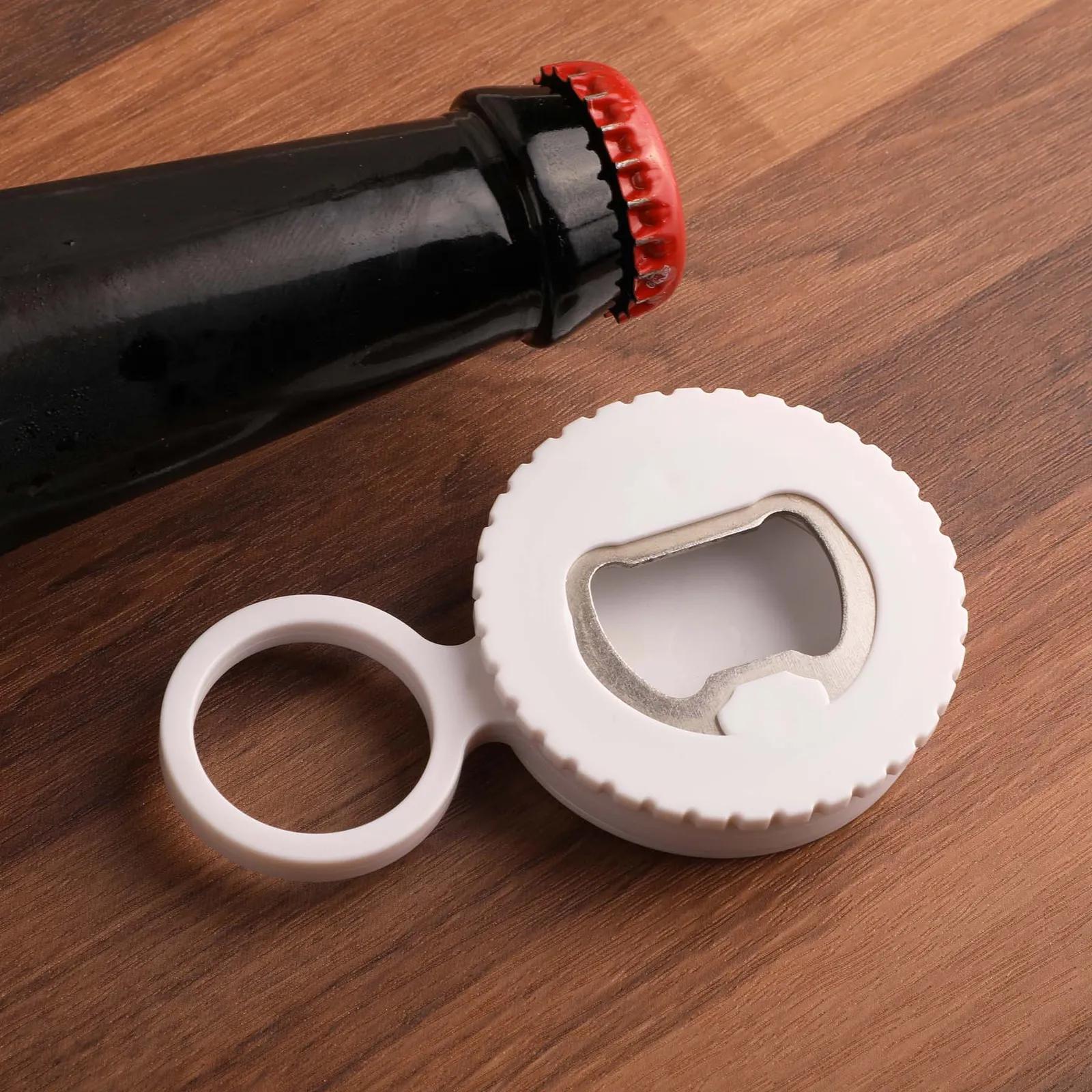 Fidget Spinner Bottle Opener with Clip - 2 in DIA - product view 2