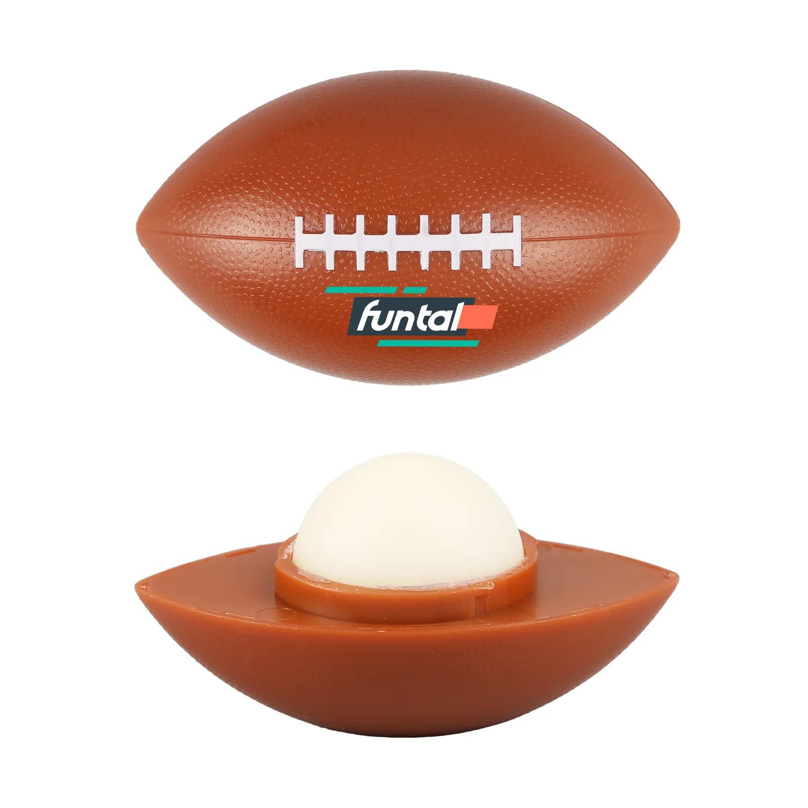 Football Lip Moisturizer with Beeswax - 1.6 x 2.8 in - product view 2
