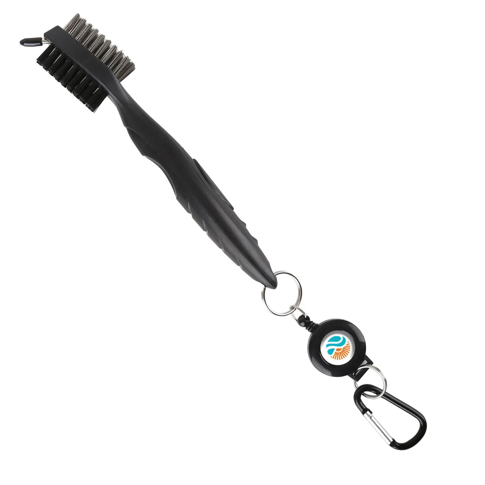 Golf Club Cleaning Tool with Retractable Reel - 12 in - product view 2