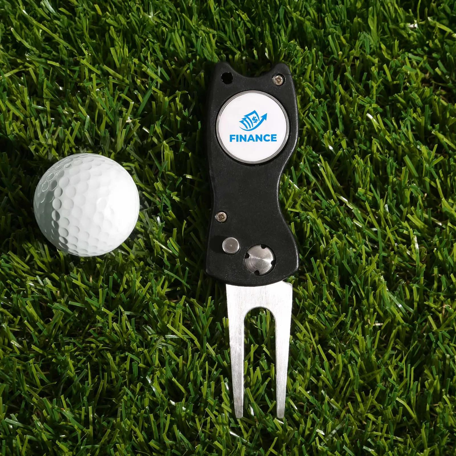 Divot Repair Tool with Magnetic Ball Marker - 5 in