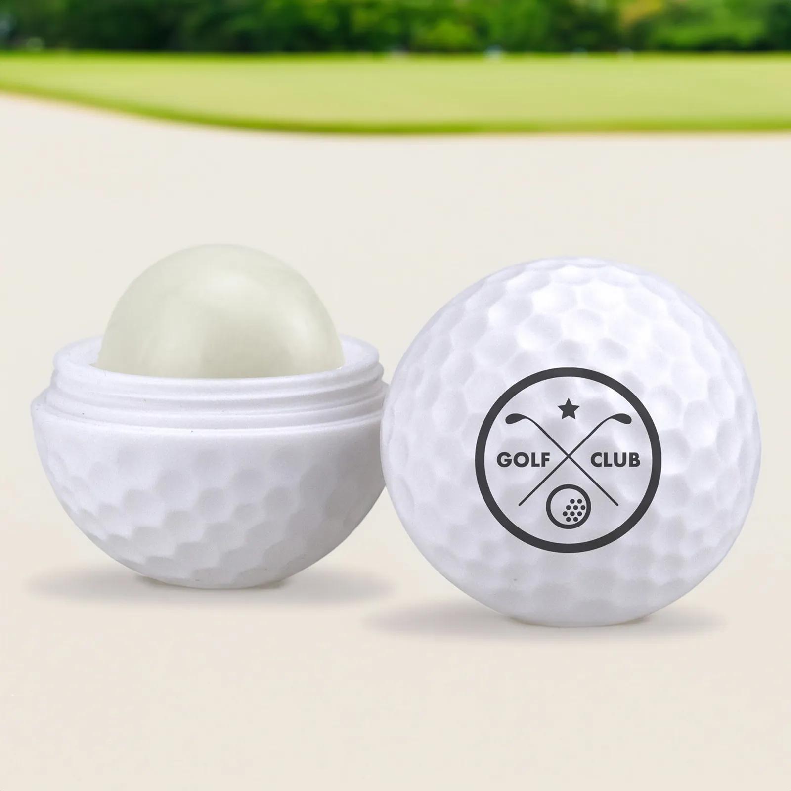 Golf Ball Lip Moisturizer with SPF 15 - 1.5 x 1.25 in