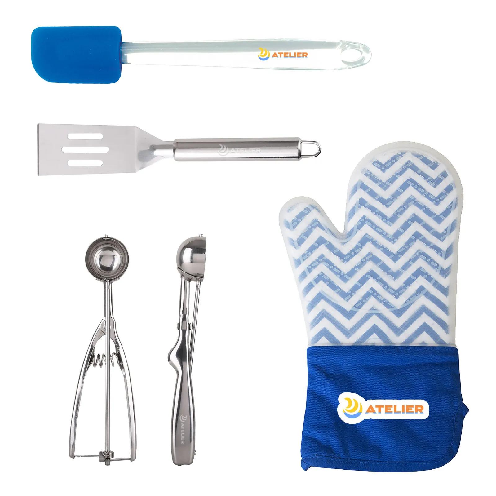 Baking Set Cotton with Heat Resistant Mitt - 7 x 13 in - product view 7