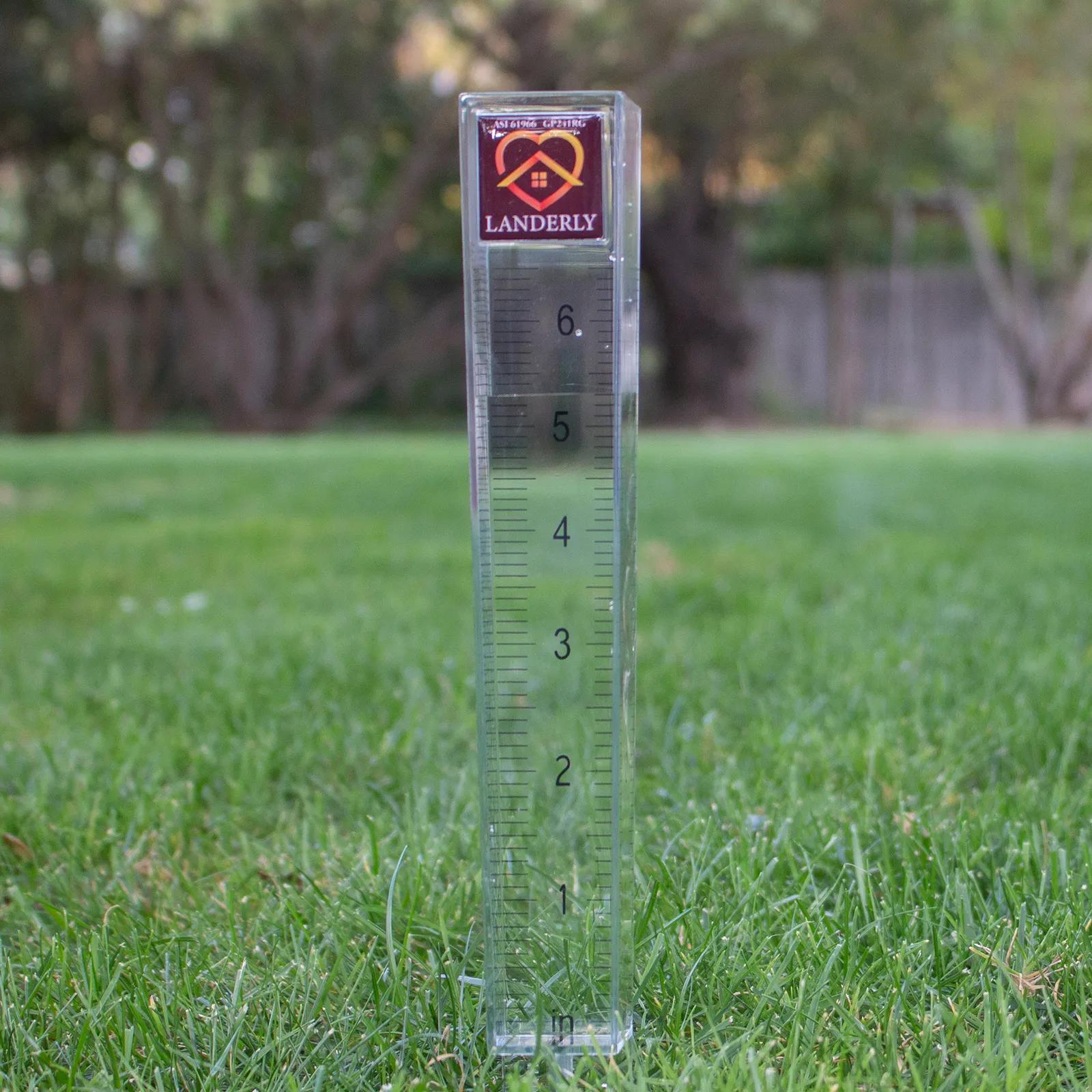 Rain Gauge Domed Polystyrene Stake Mount - 6 in - product view 3