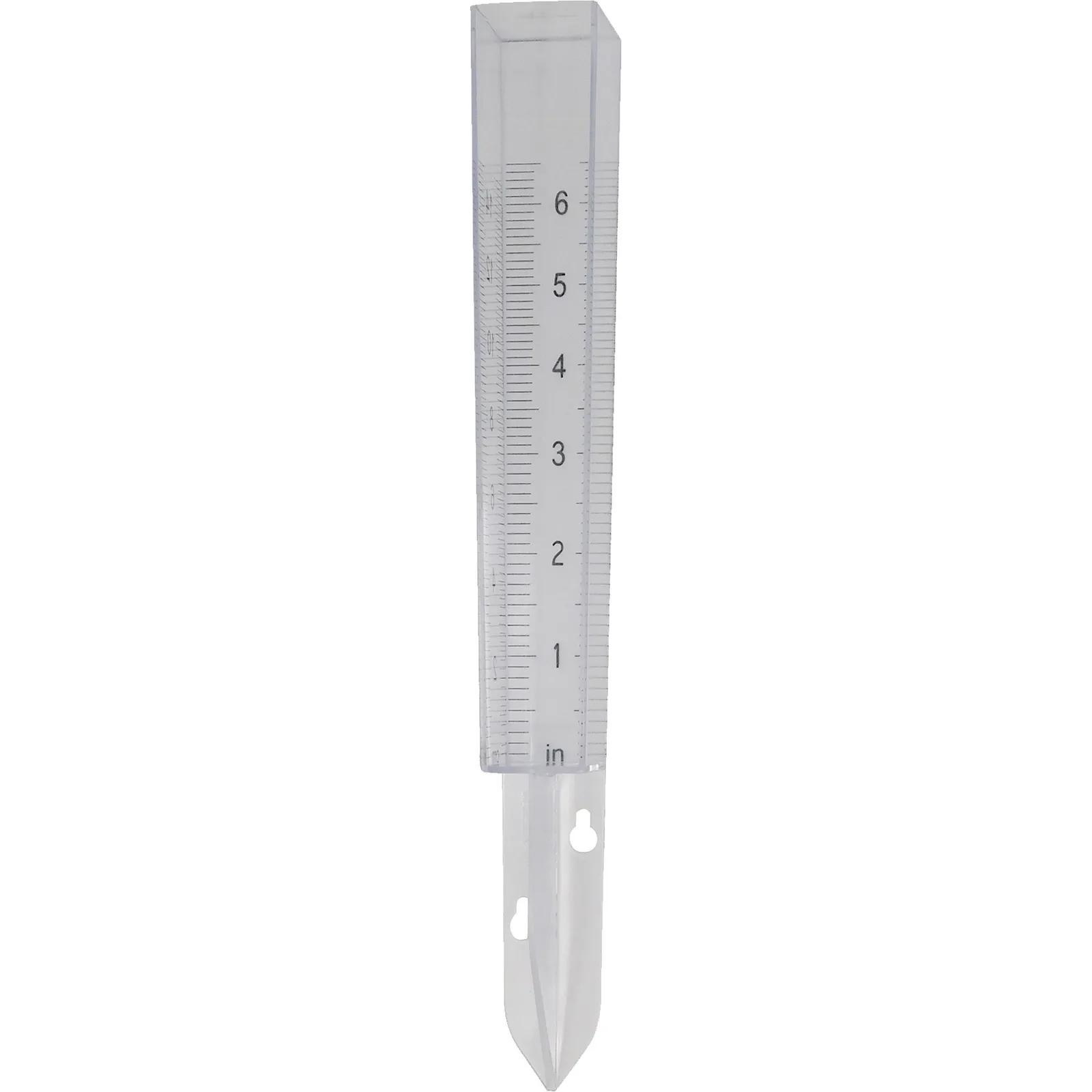 Rain Gauge Domed Polystyrene Stake Mount - 6 in - product view 4