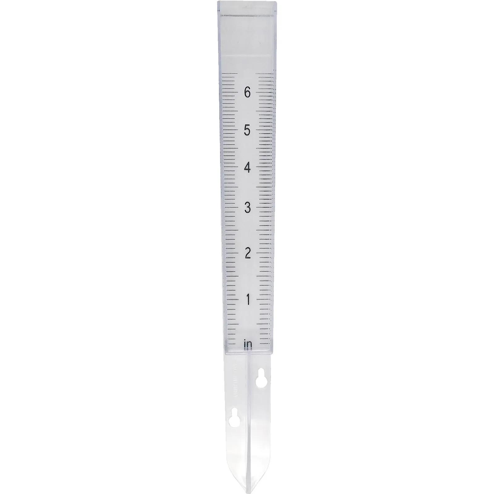 Rain Gauge Domed Polystyrene Stake Mount - 6 in - blank view 5