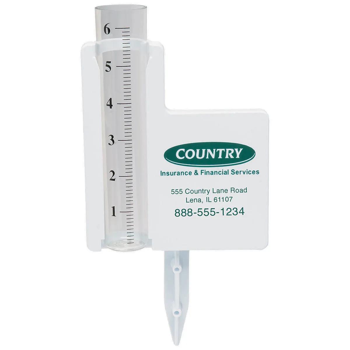 Rain Gauge Jumbo Acrylic Ground Mount - 6 in - product view 3