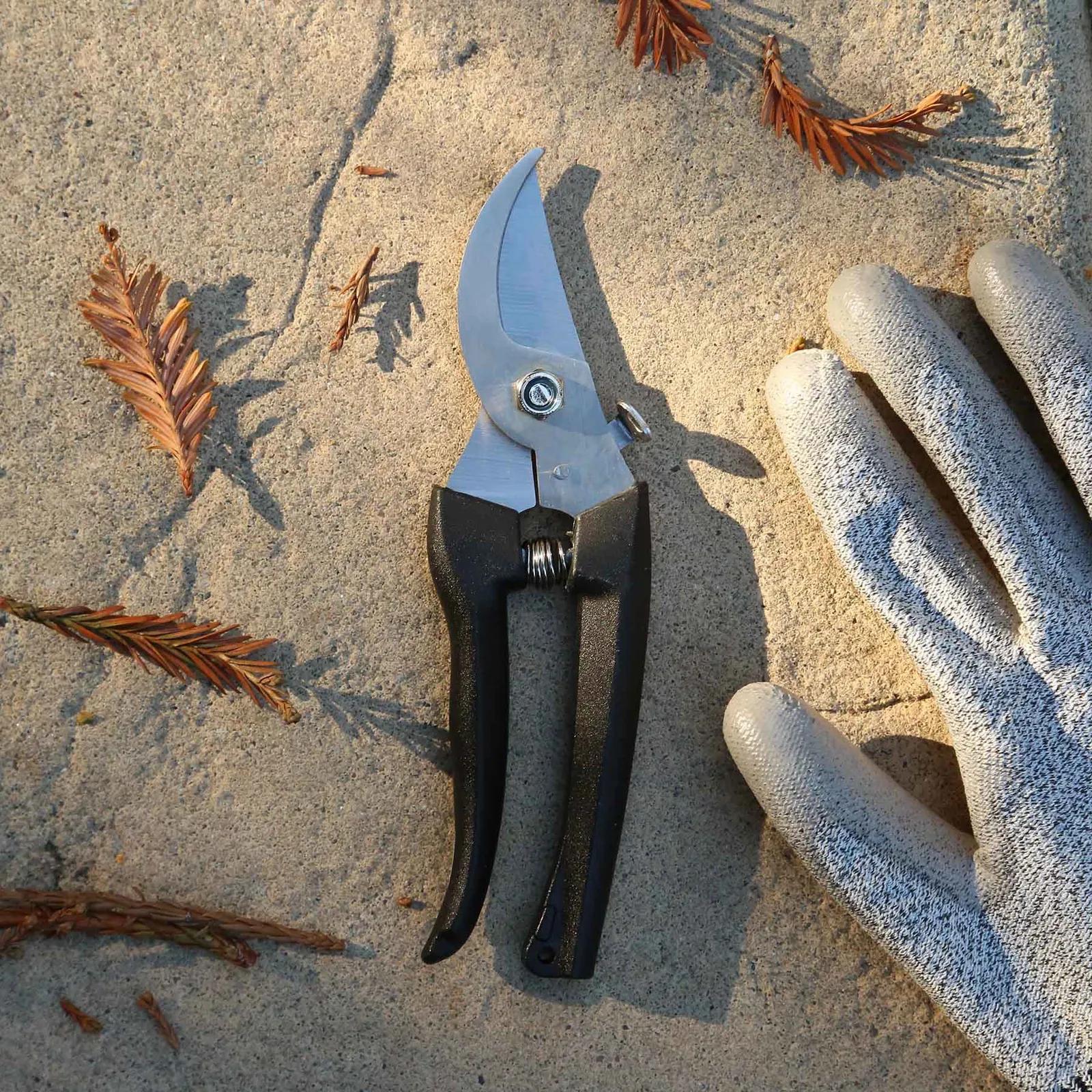 Garden Pruner Stainless Steel Micro Tip - 7 in - product view 2