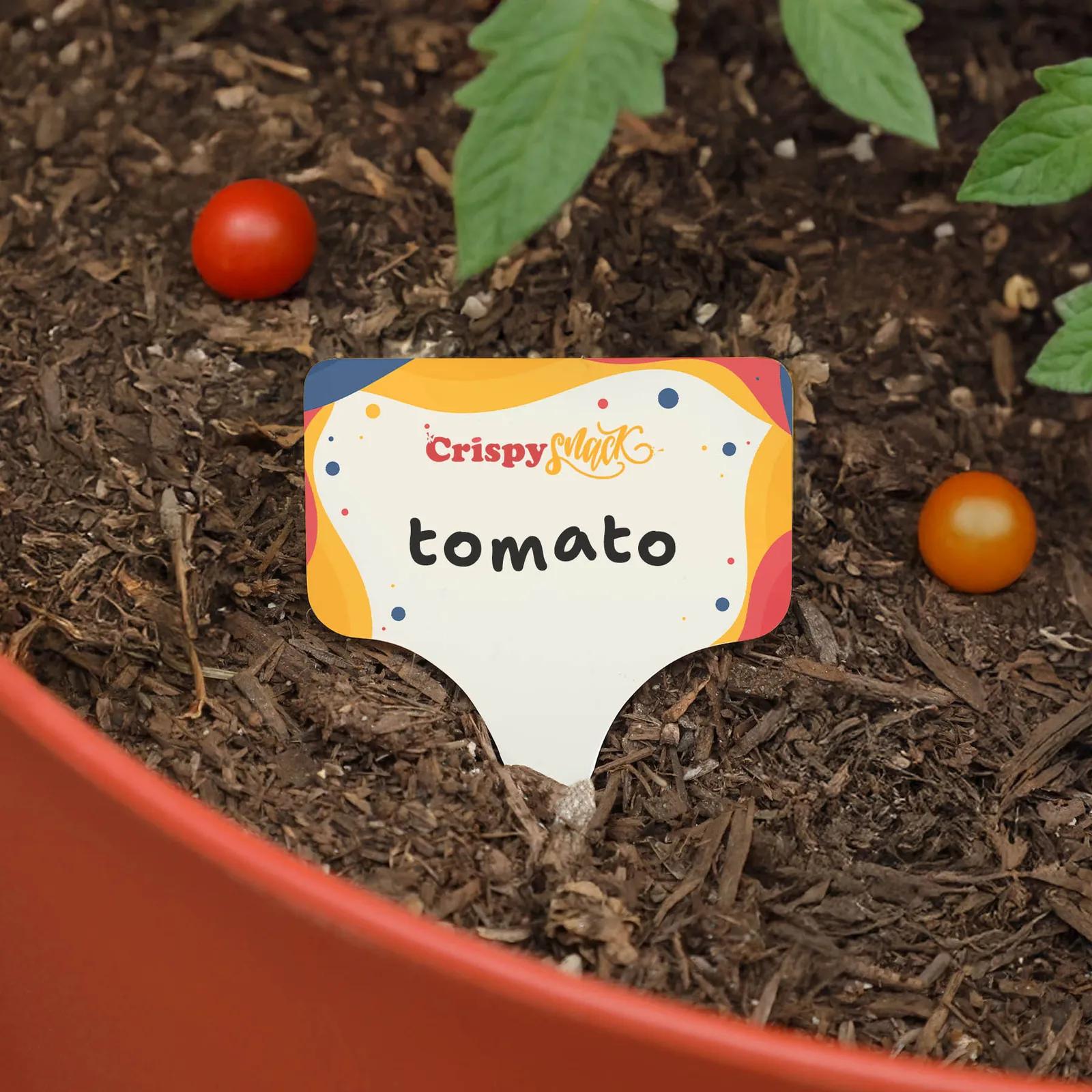 Garden Stake PVC Fill-in-Blank Single - 3.5 in