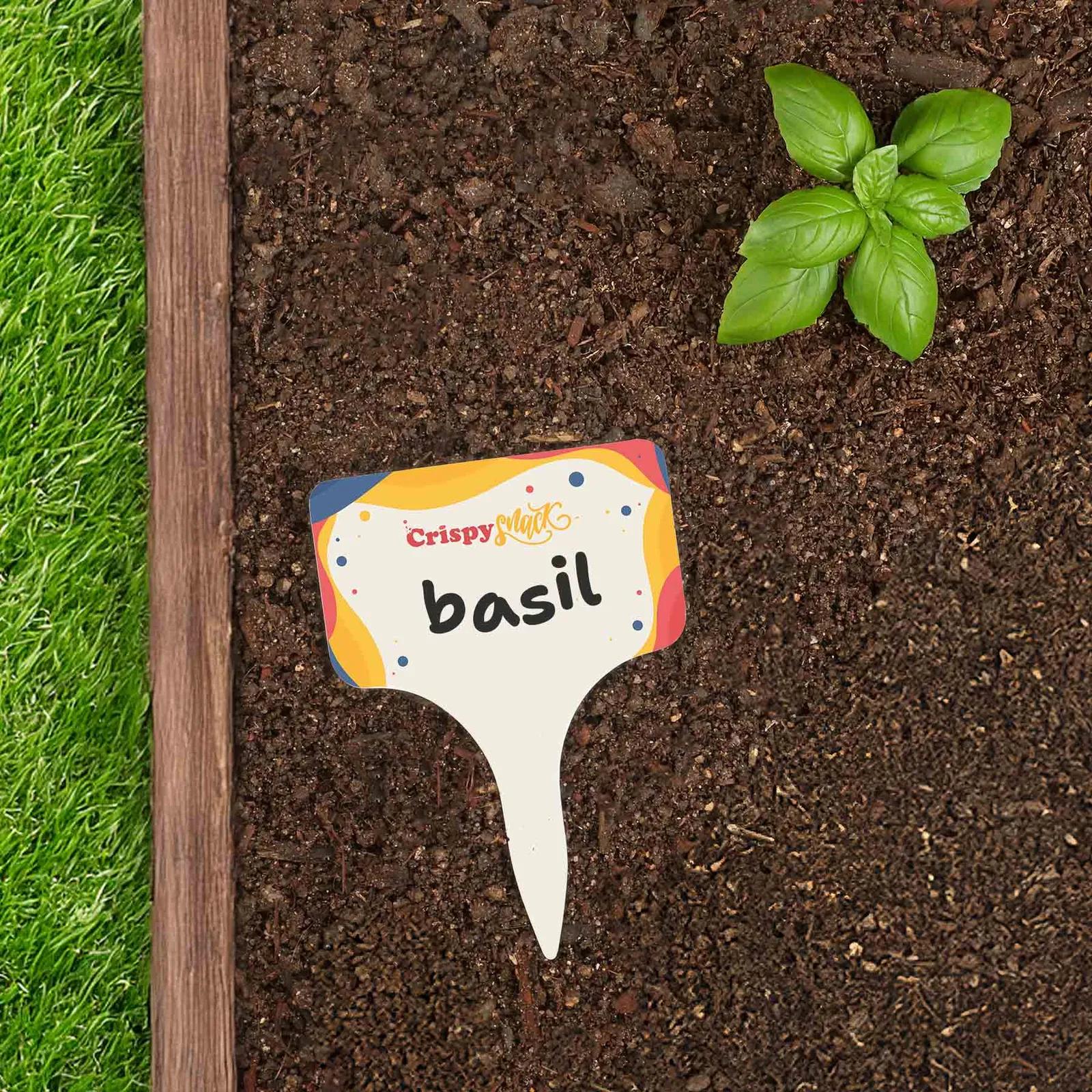 Garden Stake PVC Fill-in-Blank Single - 3.5 in - product view 3