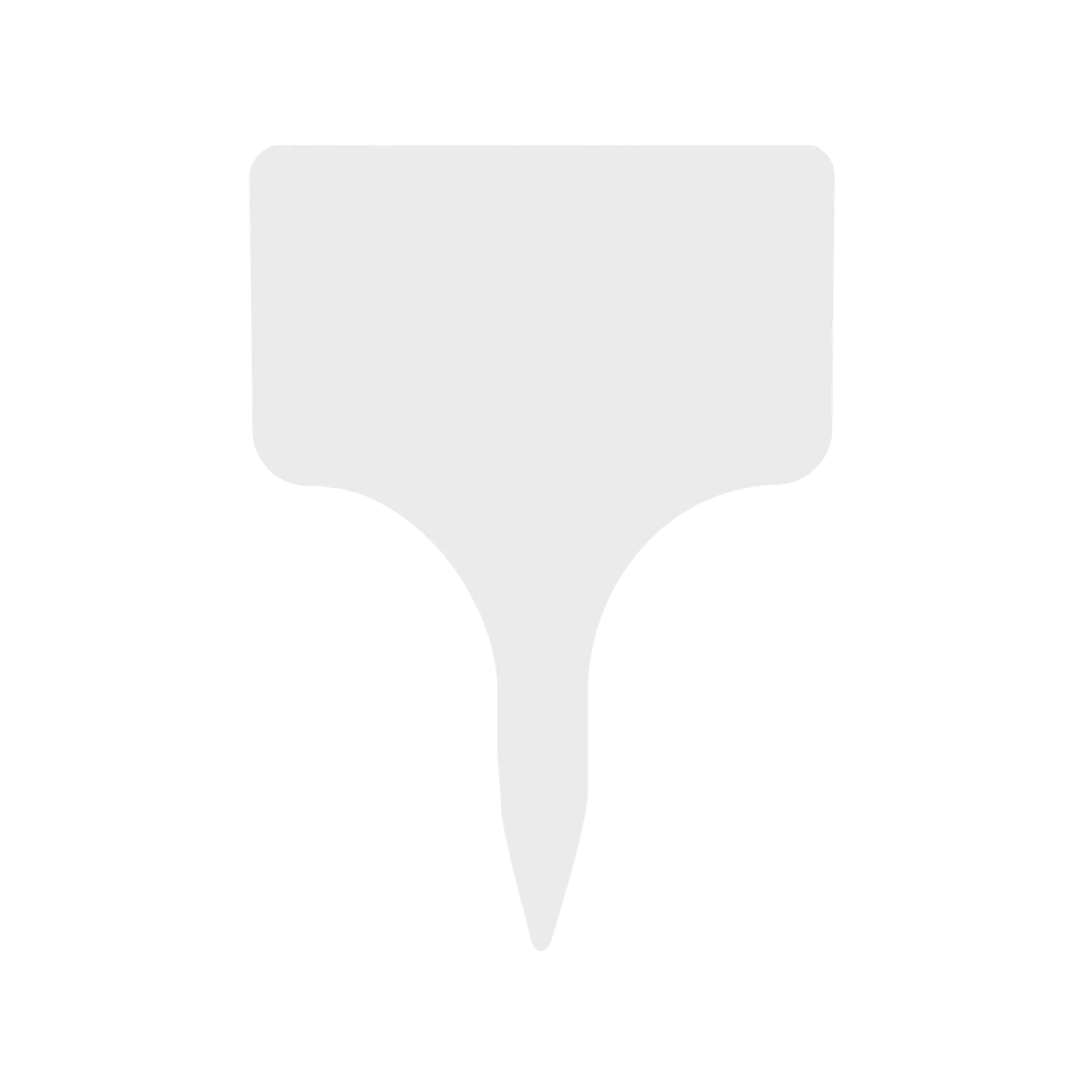 Garden Stake PVC Fill-in-Blank Single - 3.5 in - blank view 6