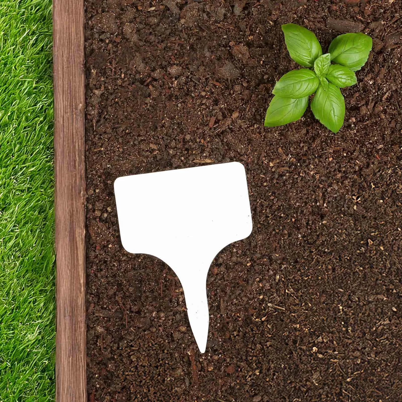 Garden Stake PVC Fill-in-Blank Single - 3.5 in - blank view 8