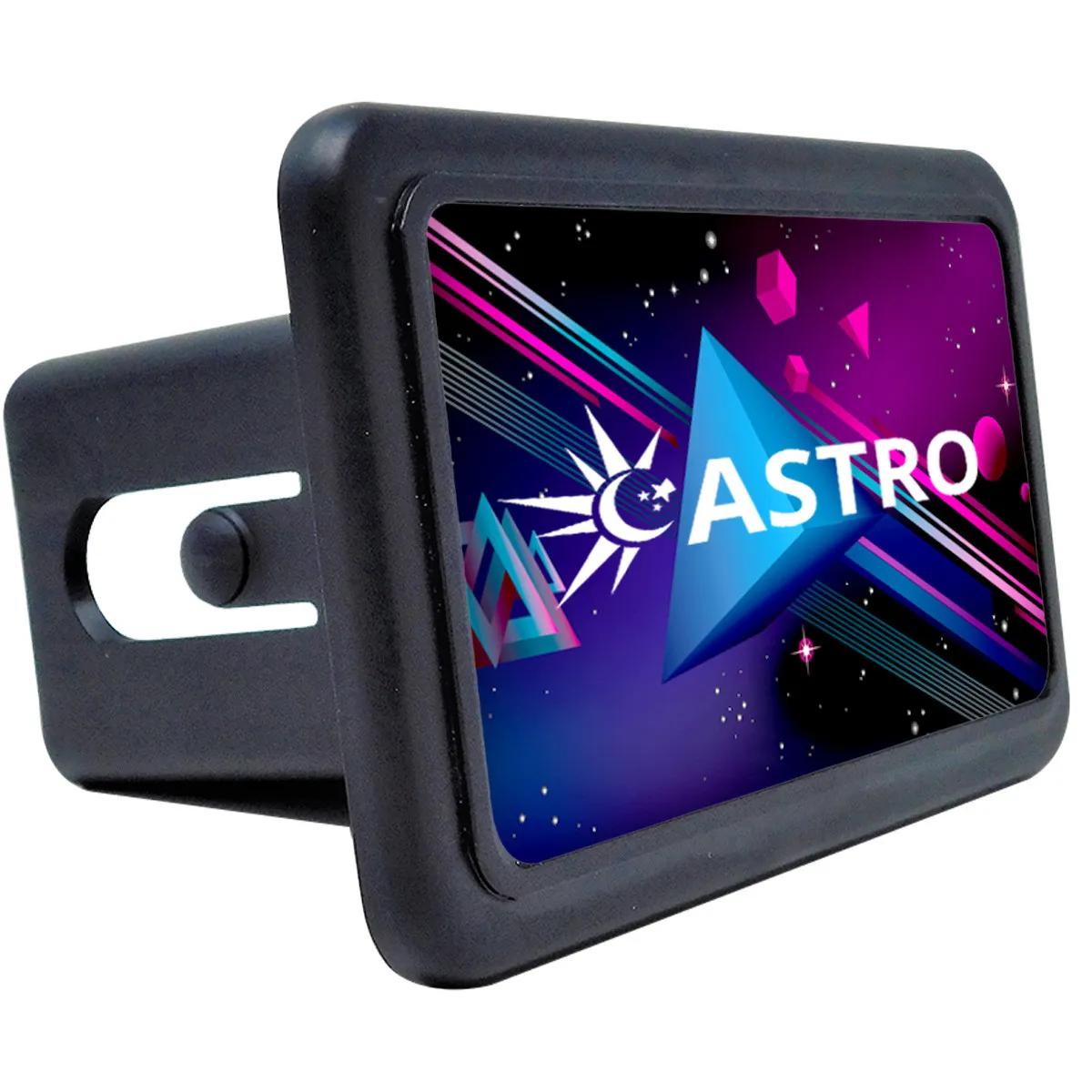 Trailer Hitch Cover Plastic Domed Decal - 5 in - product view 2