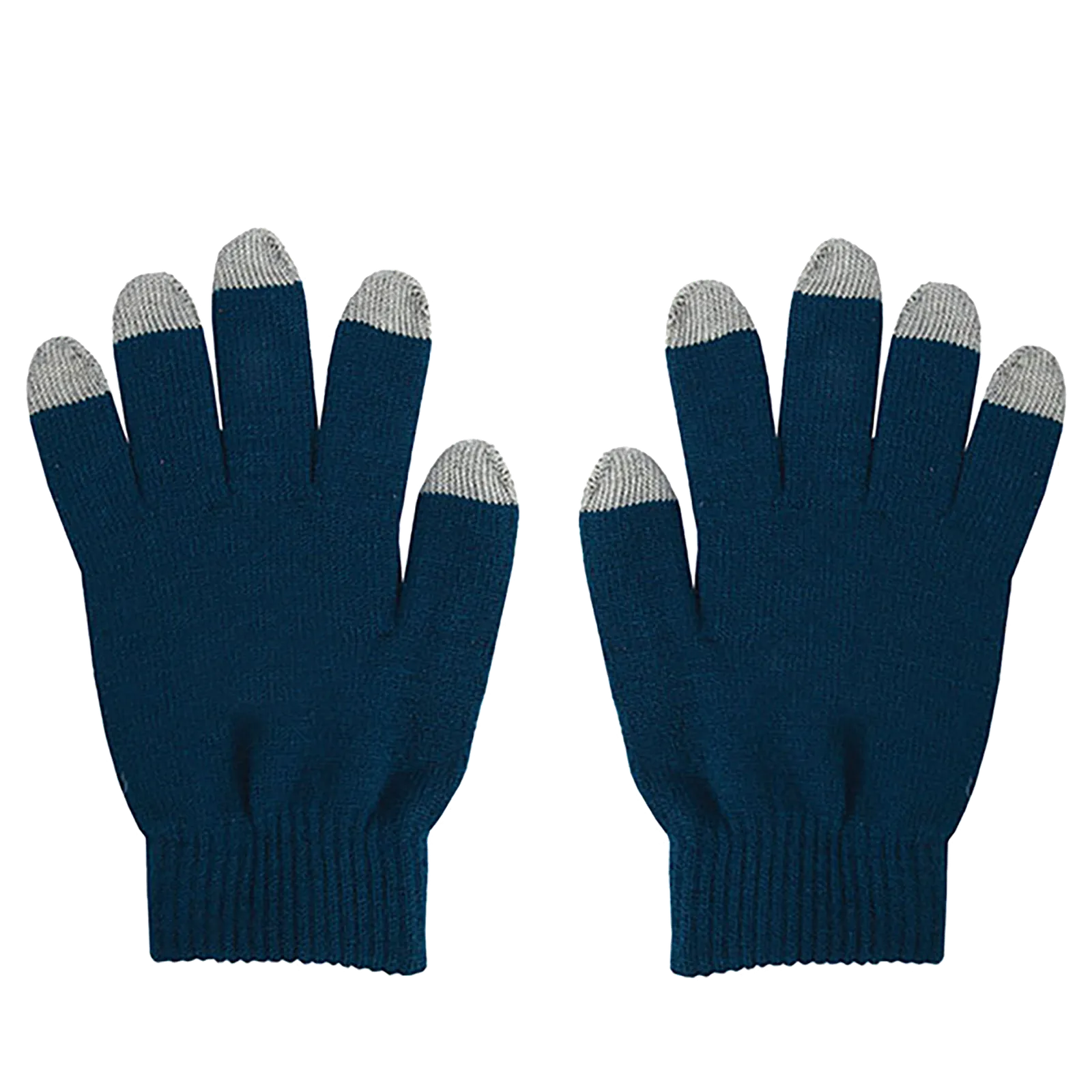 Touch Screen Gloves Acrylic Knit Conductive Fingertips - product view 11