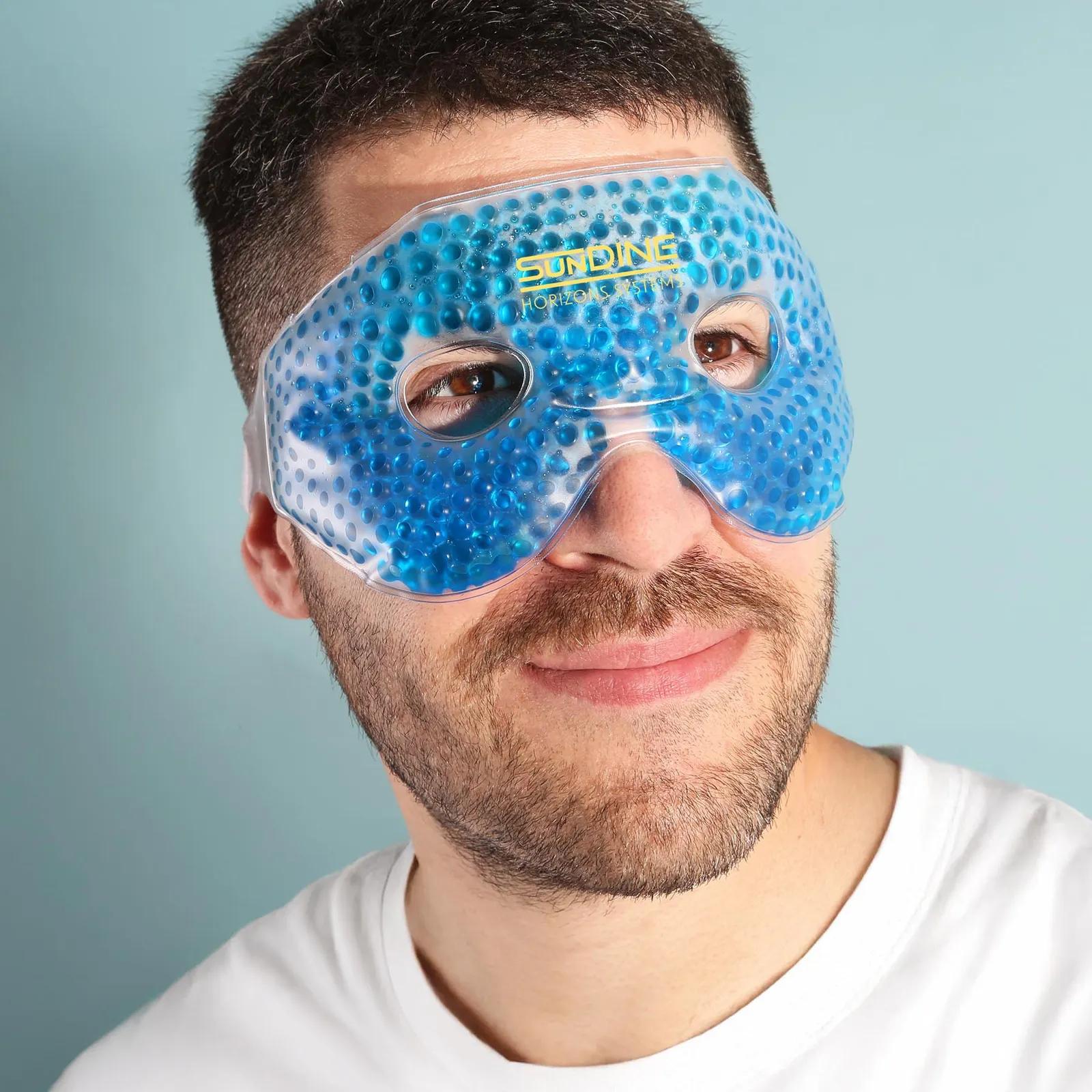 Eye Mask Beaded Hot Cold Therapy - 11 x 4 in - product view 2