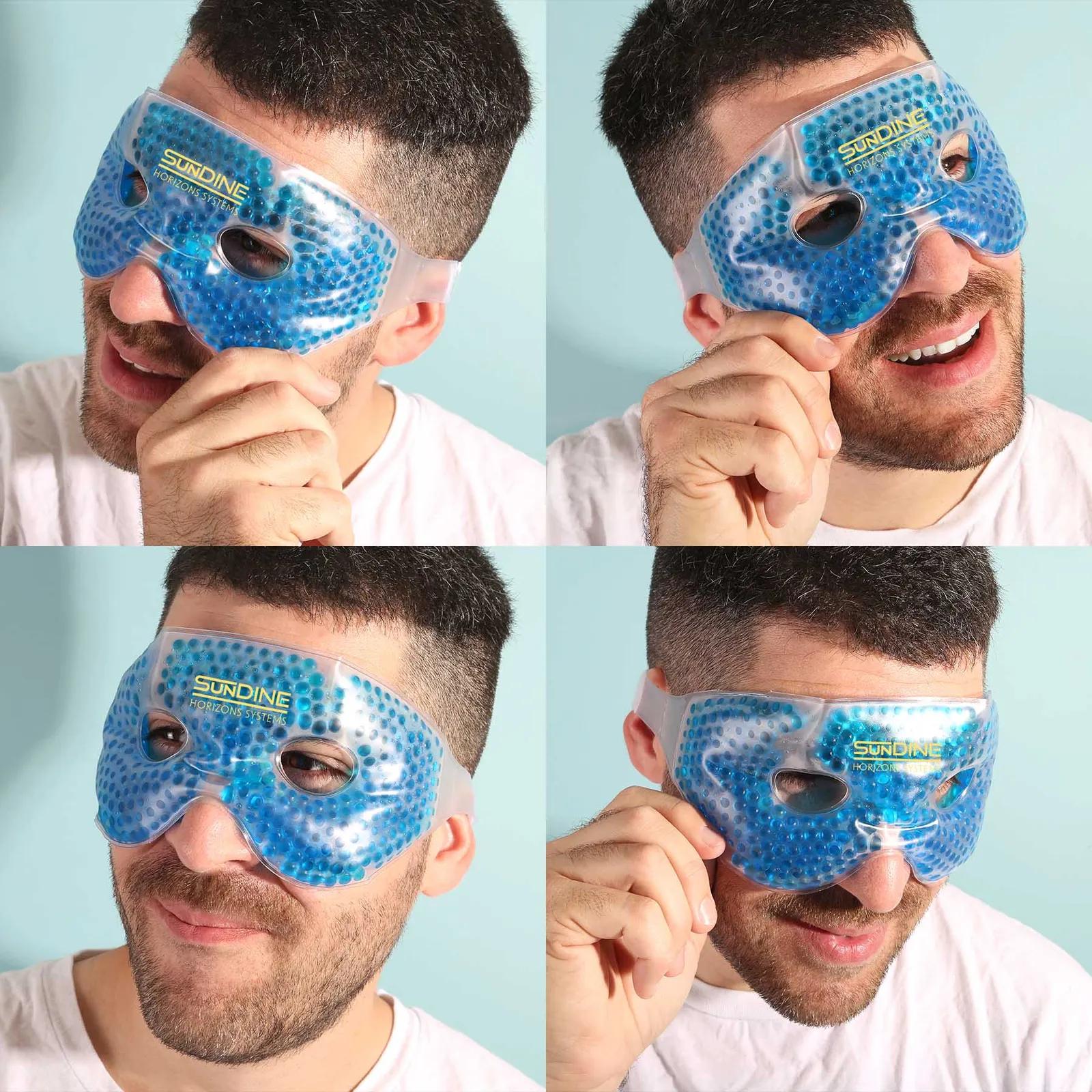 Eye Mask Beaded Hot Cold Therapy - 11 x 4 in - product view 3