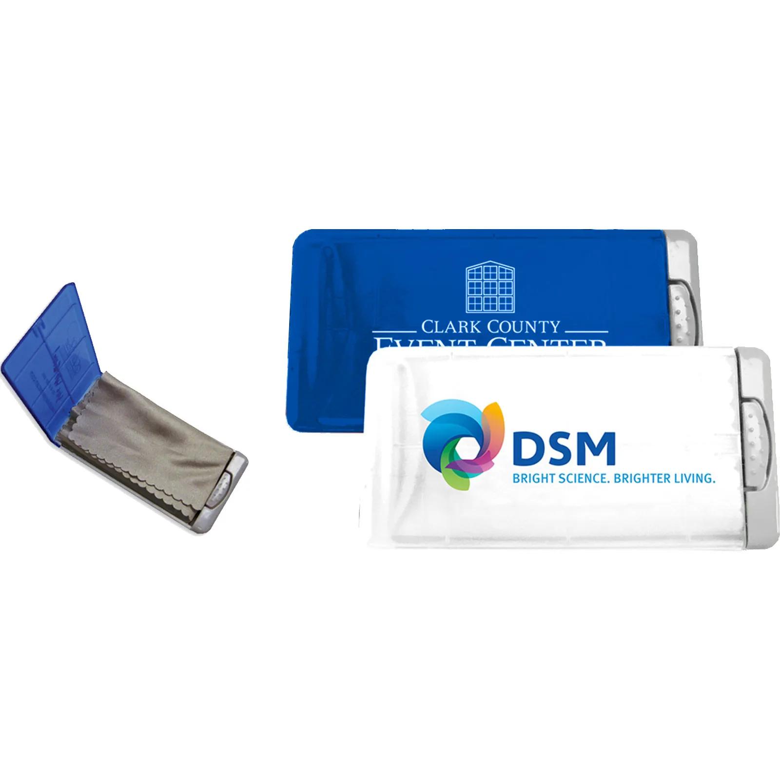 Microfiber Lens Cleaning Cloth with Case - 6 x 6 in