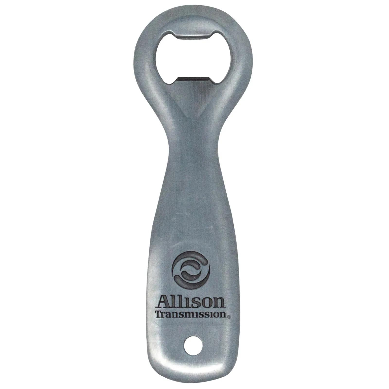 Zinc Bottle Opener with Shaped Handle - 5.4 in