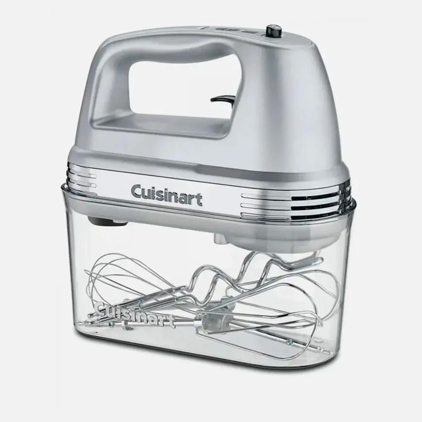 Cuisinart 9-Speed Hand Mixer with Storage Case - Chrome