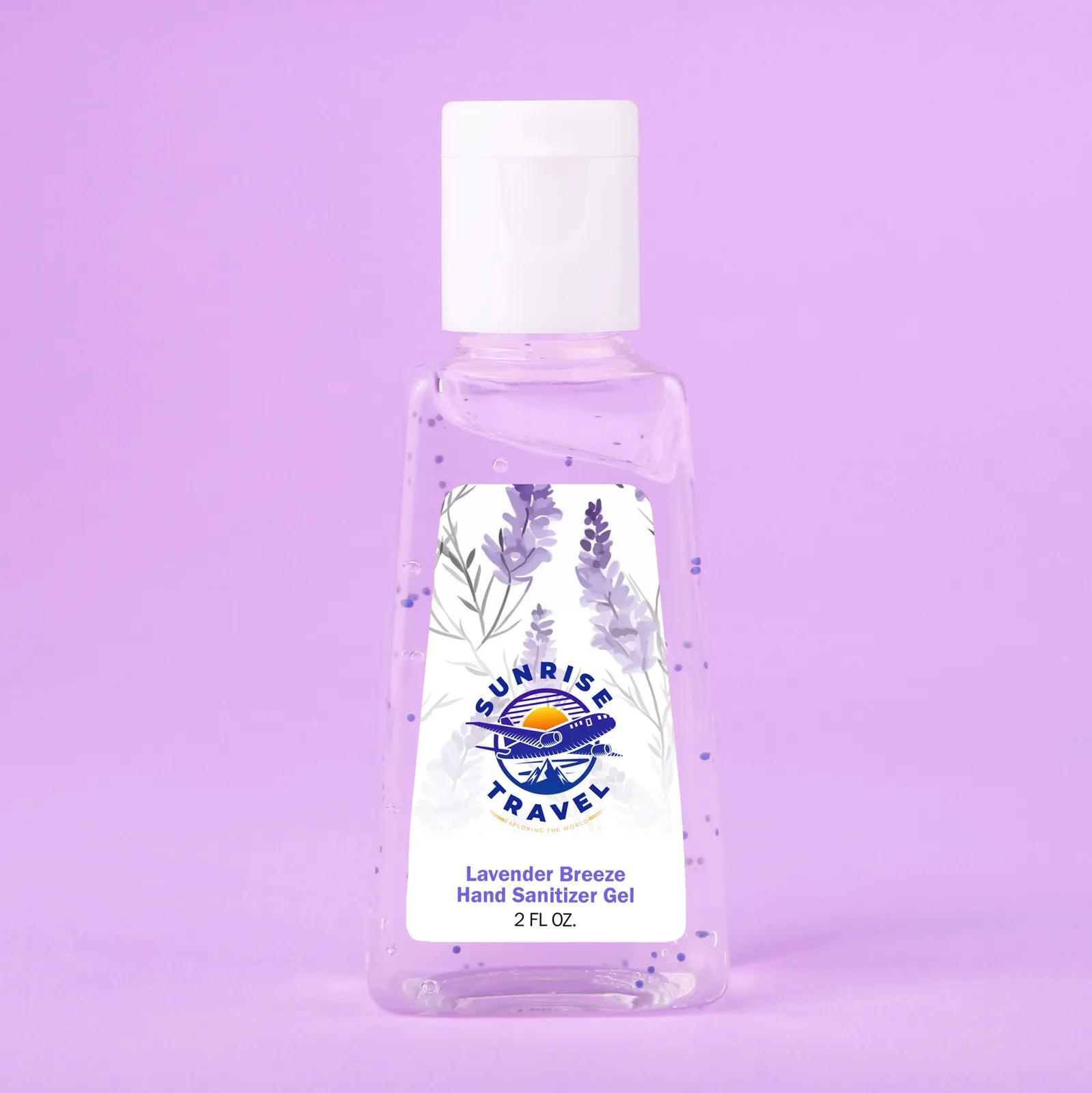 Hand Sanitizer Gel Triangle with Moisture Beads - 1 oz - product view 2