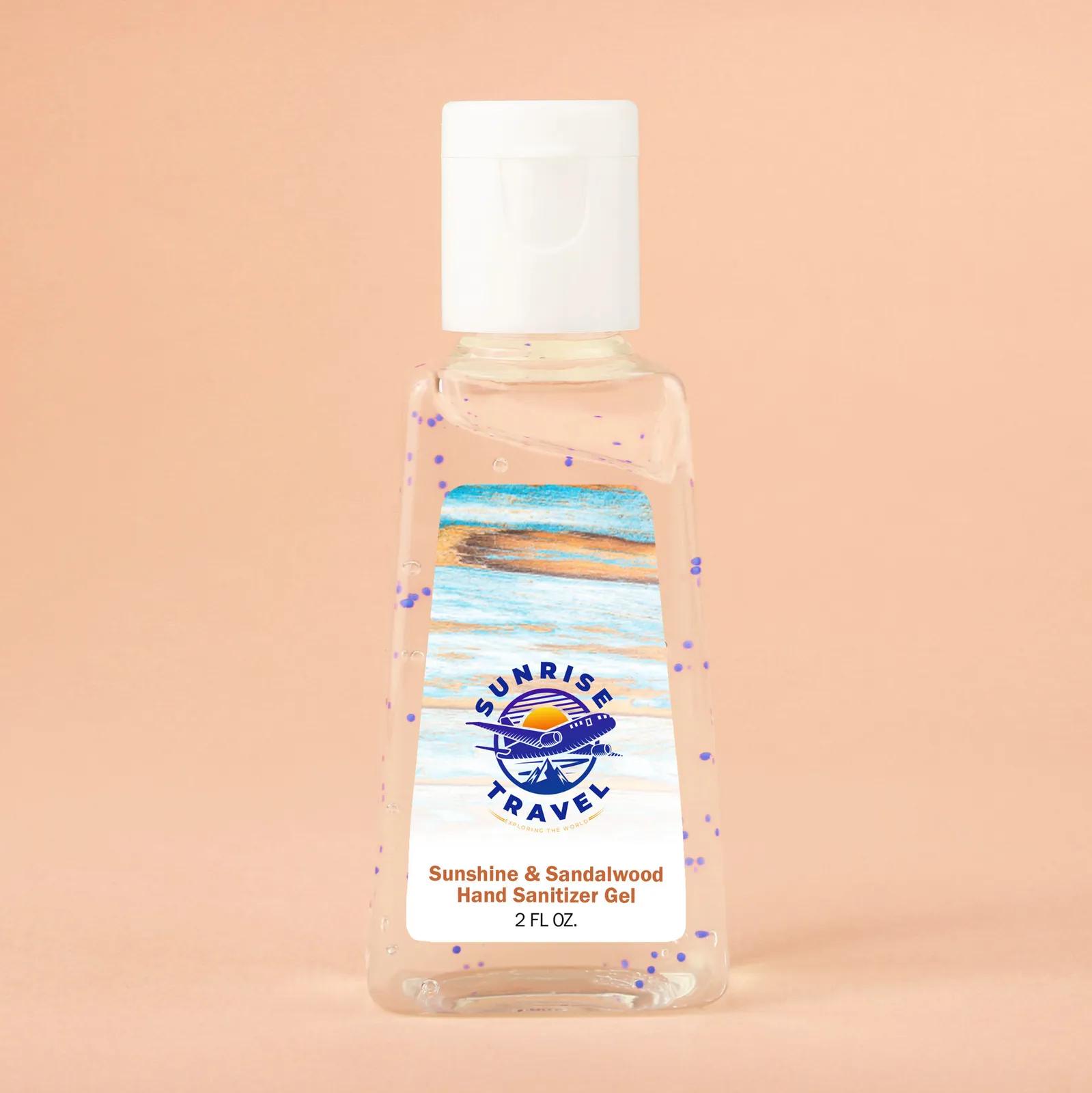 Hand Sanitizer Gel Triangle with Moisture Beads - 1 oz - product view 3