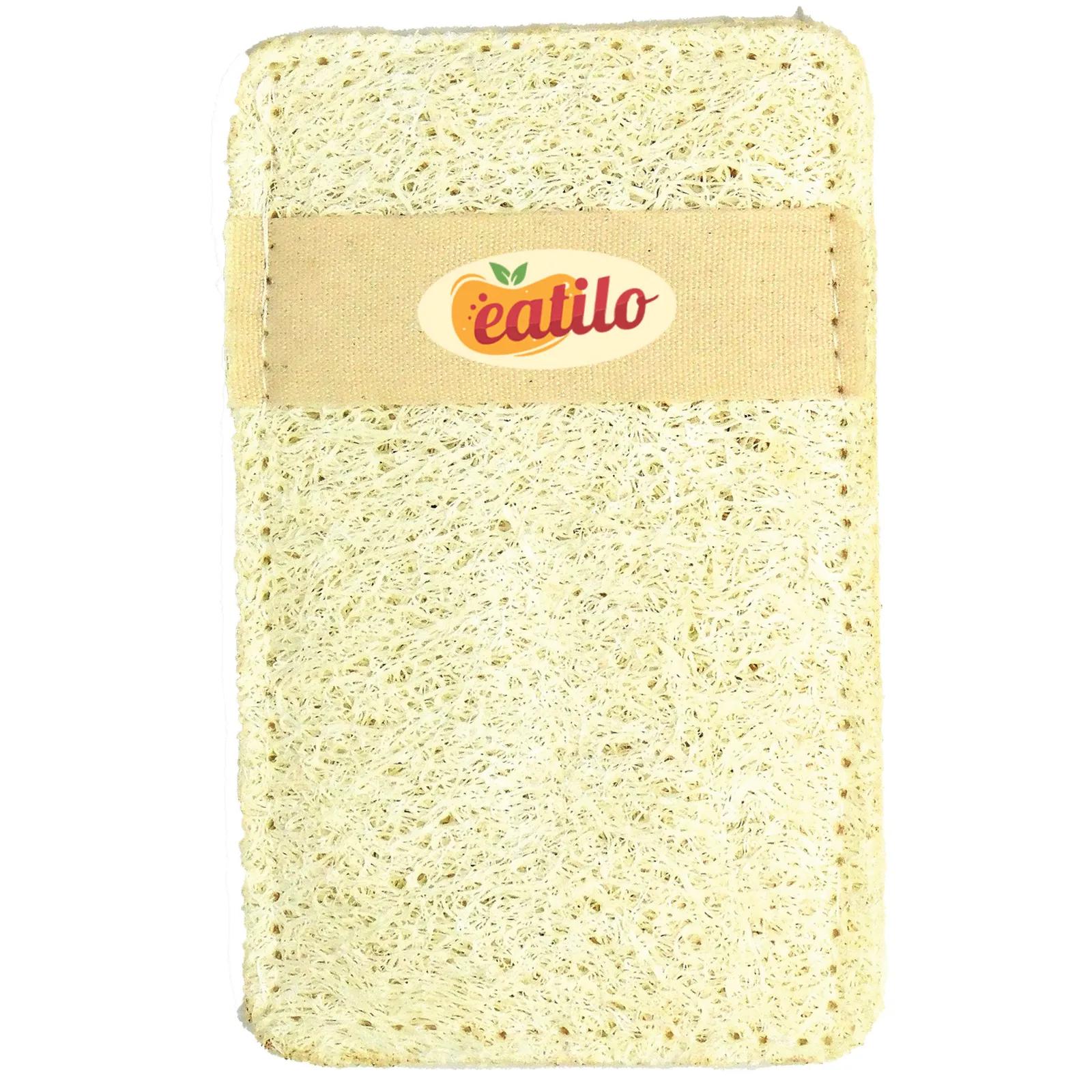 Loofah Sponge Scrubber Double-Sided - 4 x 2.9 in