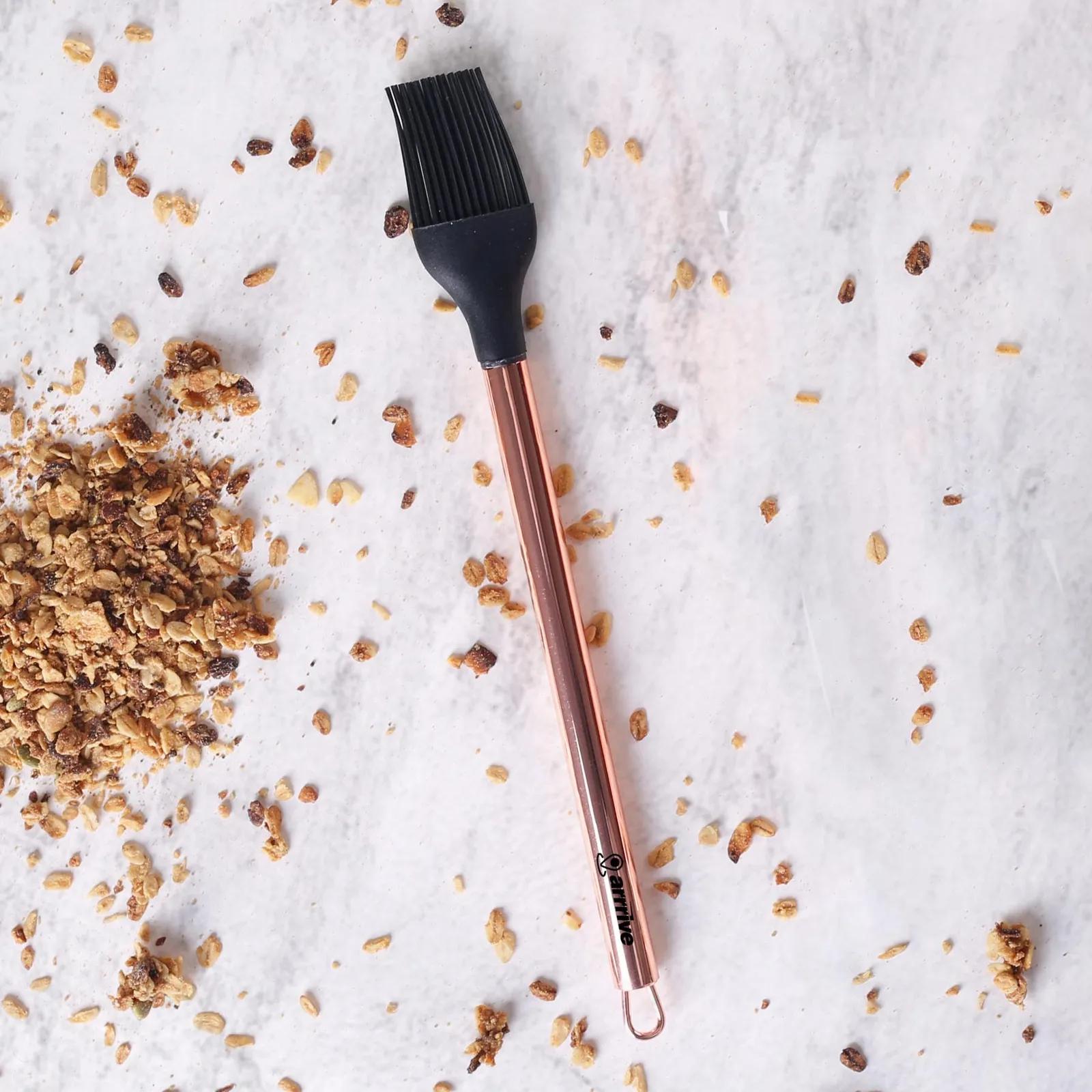 Silicone Baster with Copper Finish - 12 in - product view 2