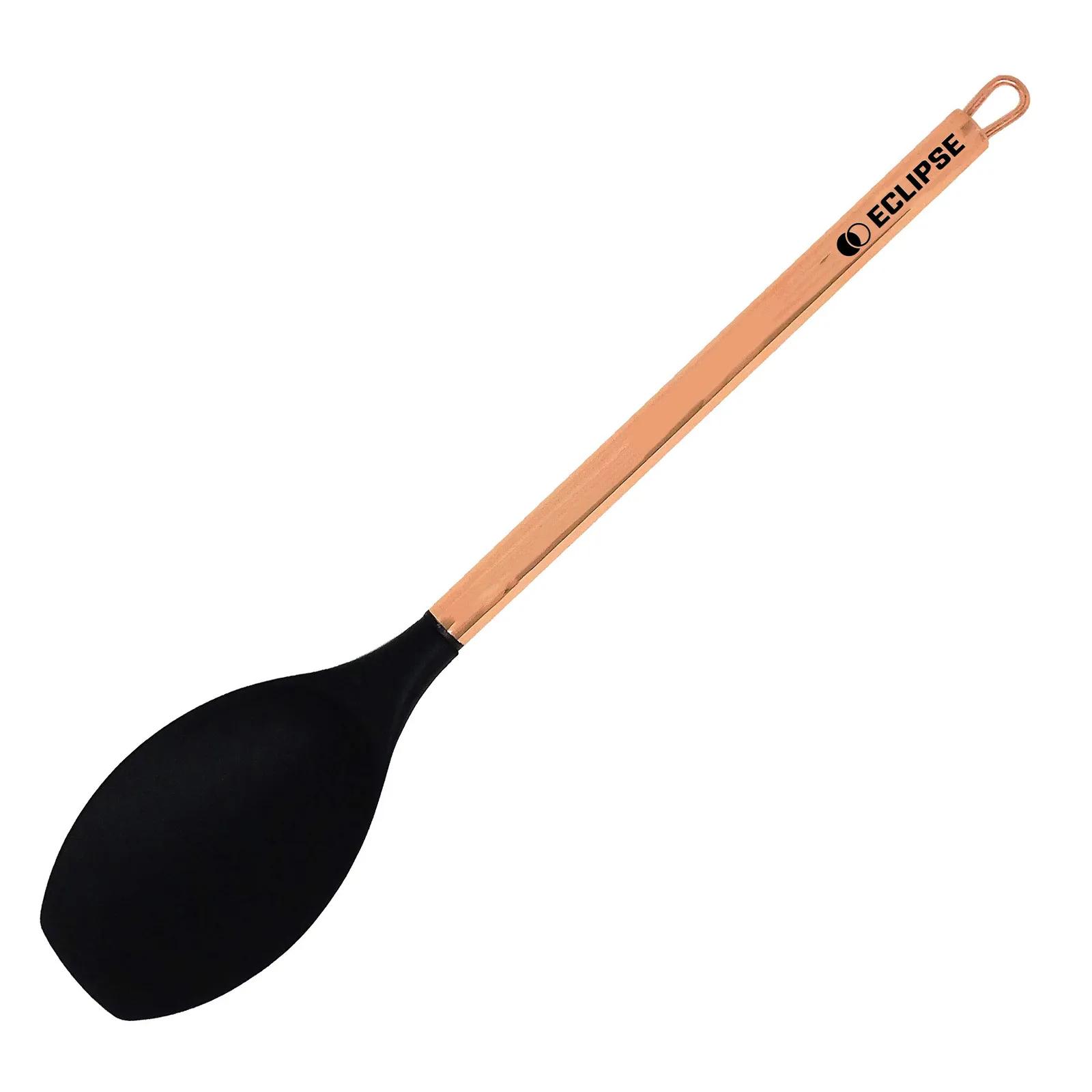 Silicone Spoon with Copper Finish - 13.75 in