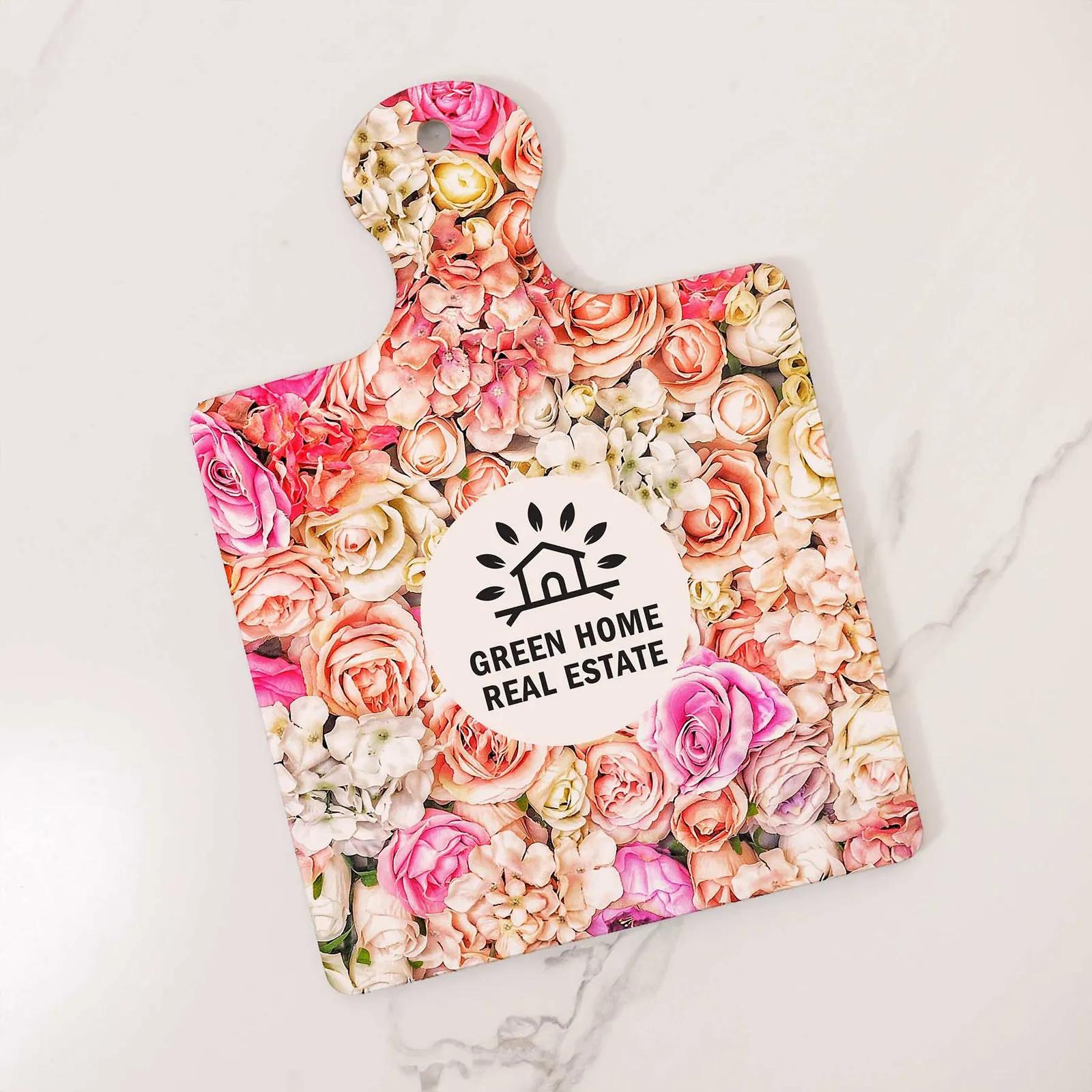 Ceramic Trivet with Cork Backing - 6.75 x 9.5 in