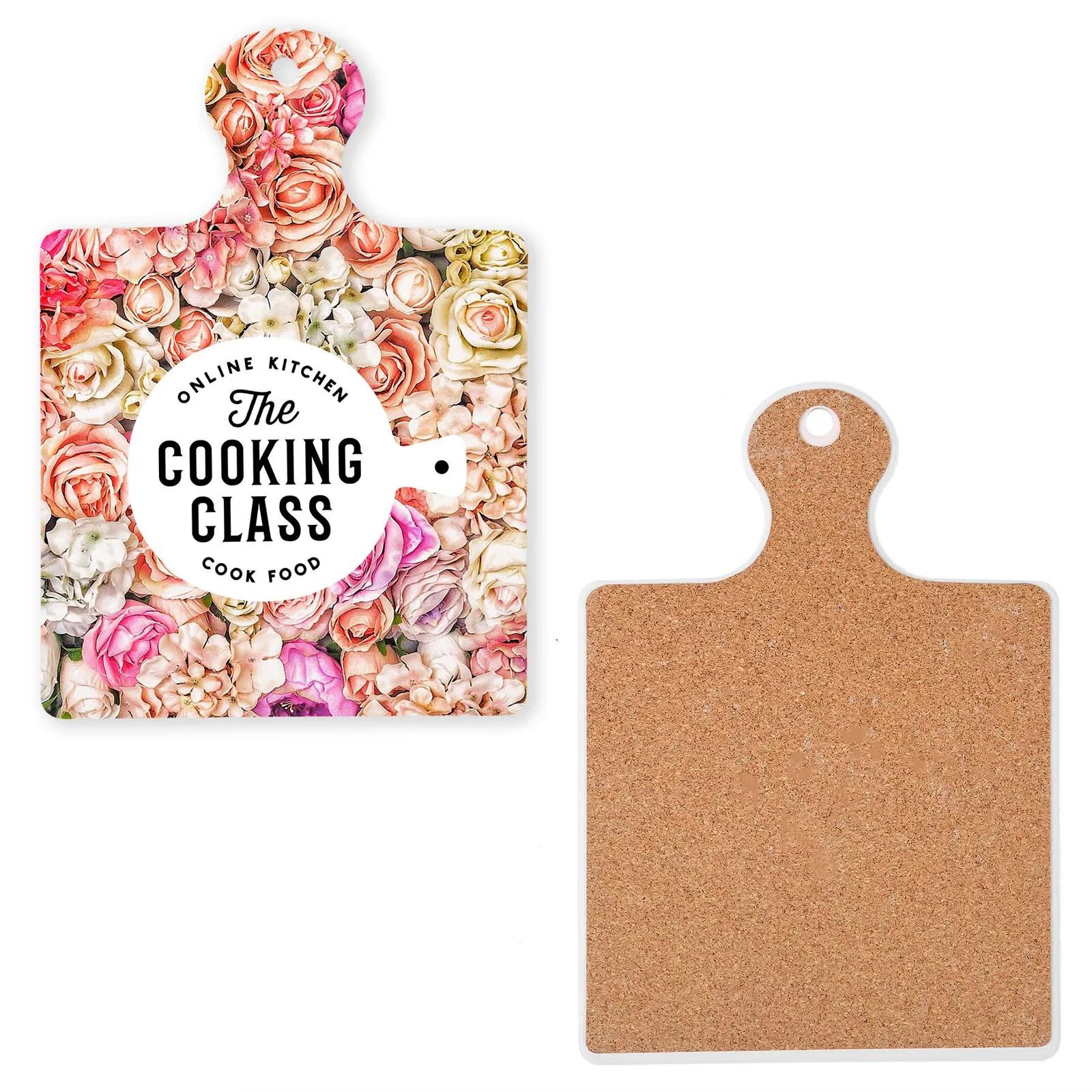 Ceramic Trivet with Cork Backing - 6.75 x 9.5 in - product view 3