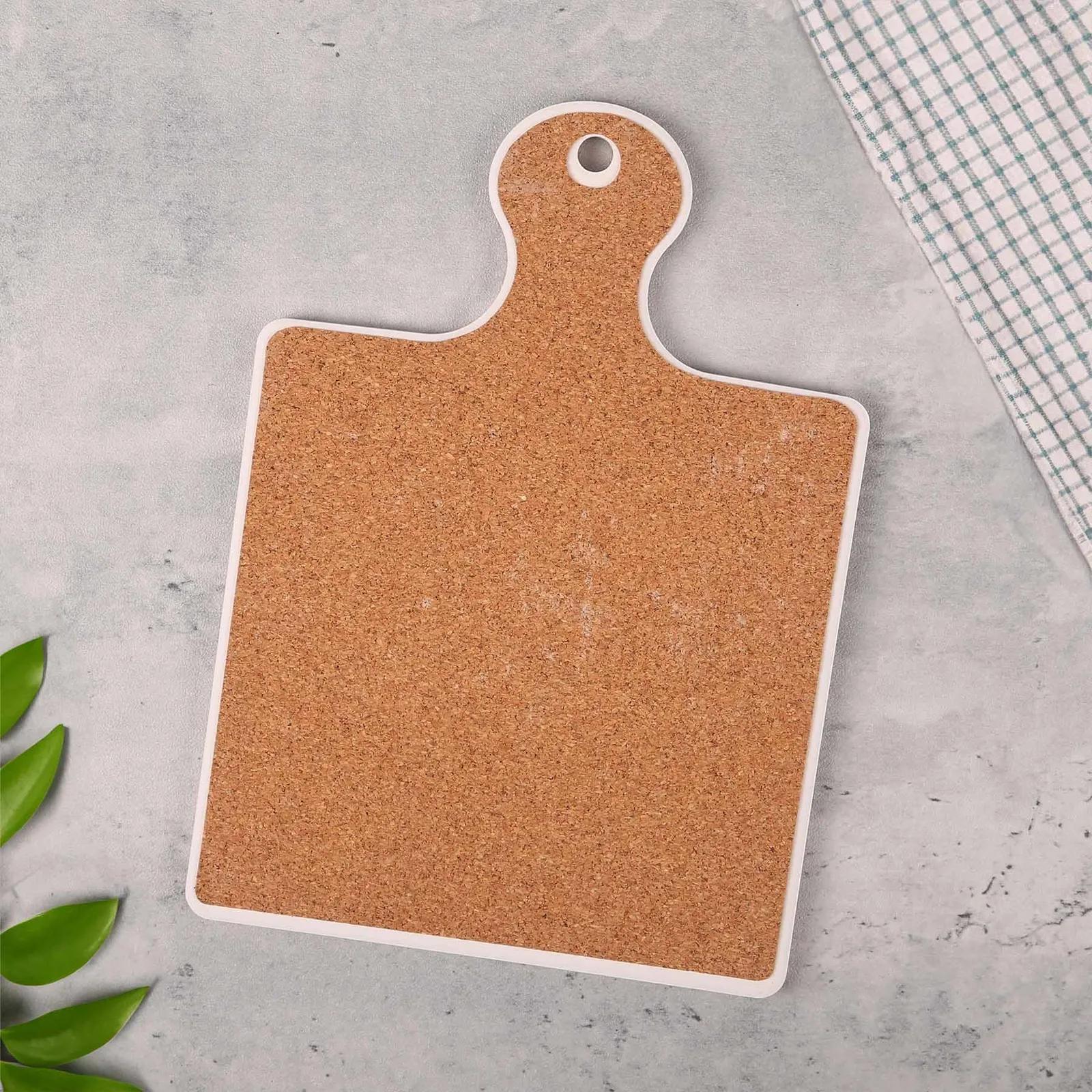 Ceramic Trivet with Cork Backing - 6.75 x 9.5 in - product view 4