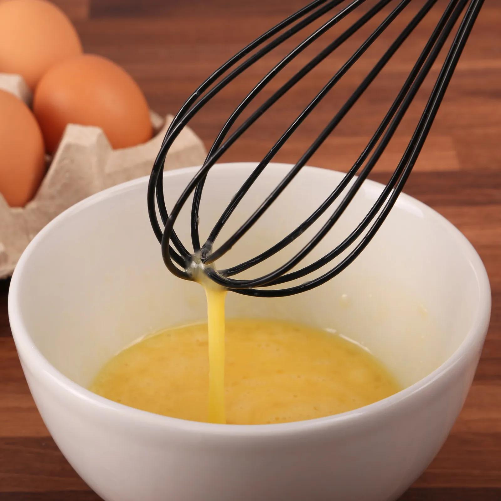 Stainless Steel Whisk with Silicone Head - 10 in - product view 2