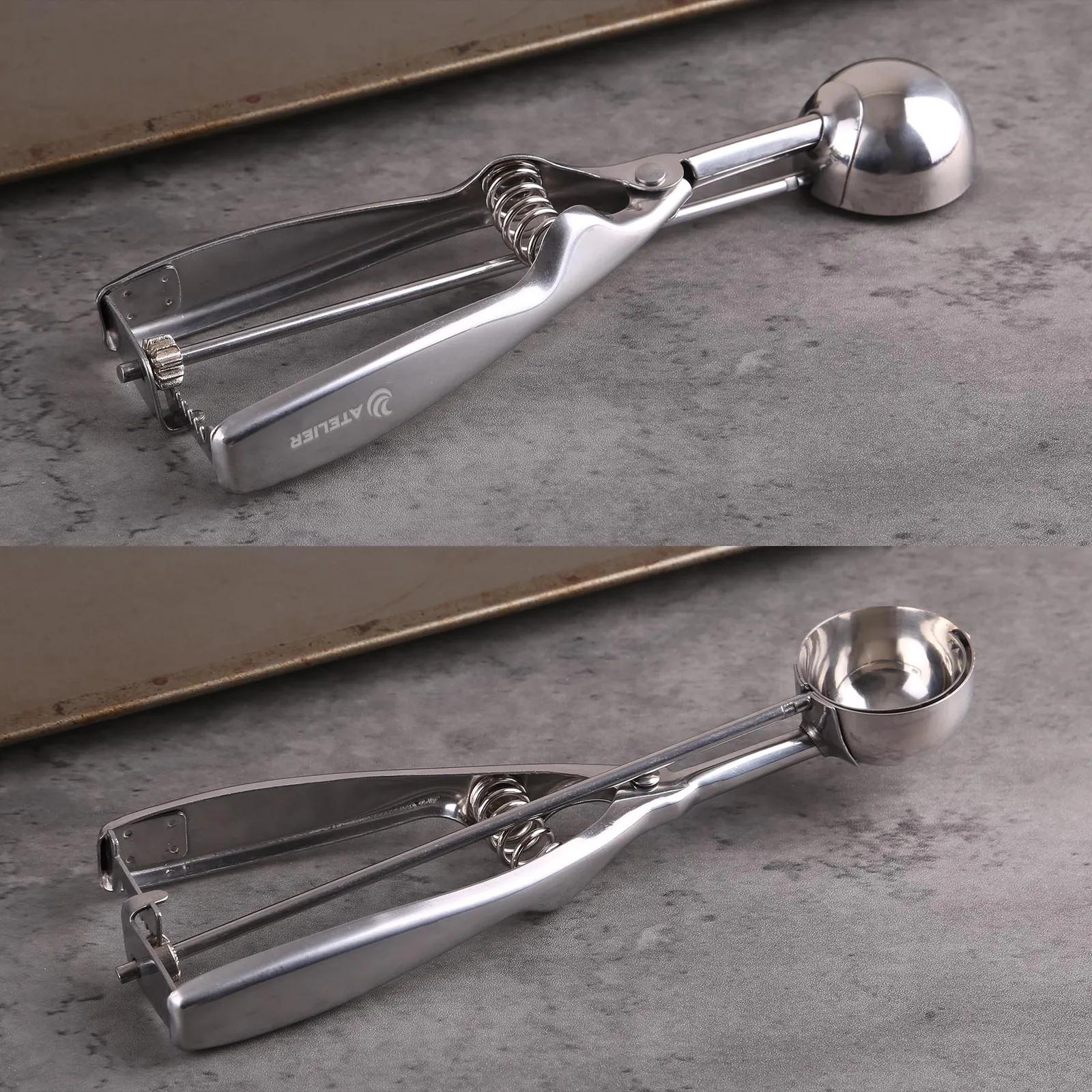 Food Scoop Stainless Steel Baller - 8.25 in - product view 4