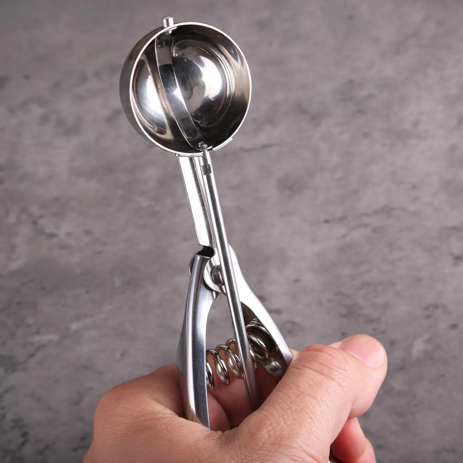 Food Scoop Stainless Steel Baller - 8.25 in - product view 6
