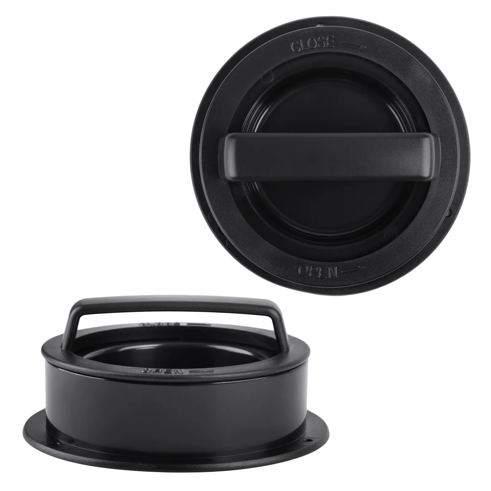 Burger Press with Indent Feature - 4.75 in DIA - blank view 7