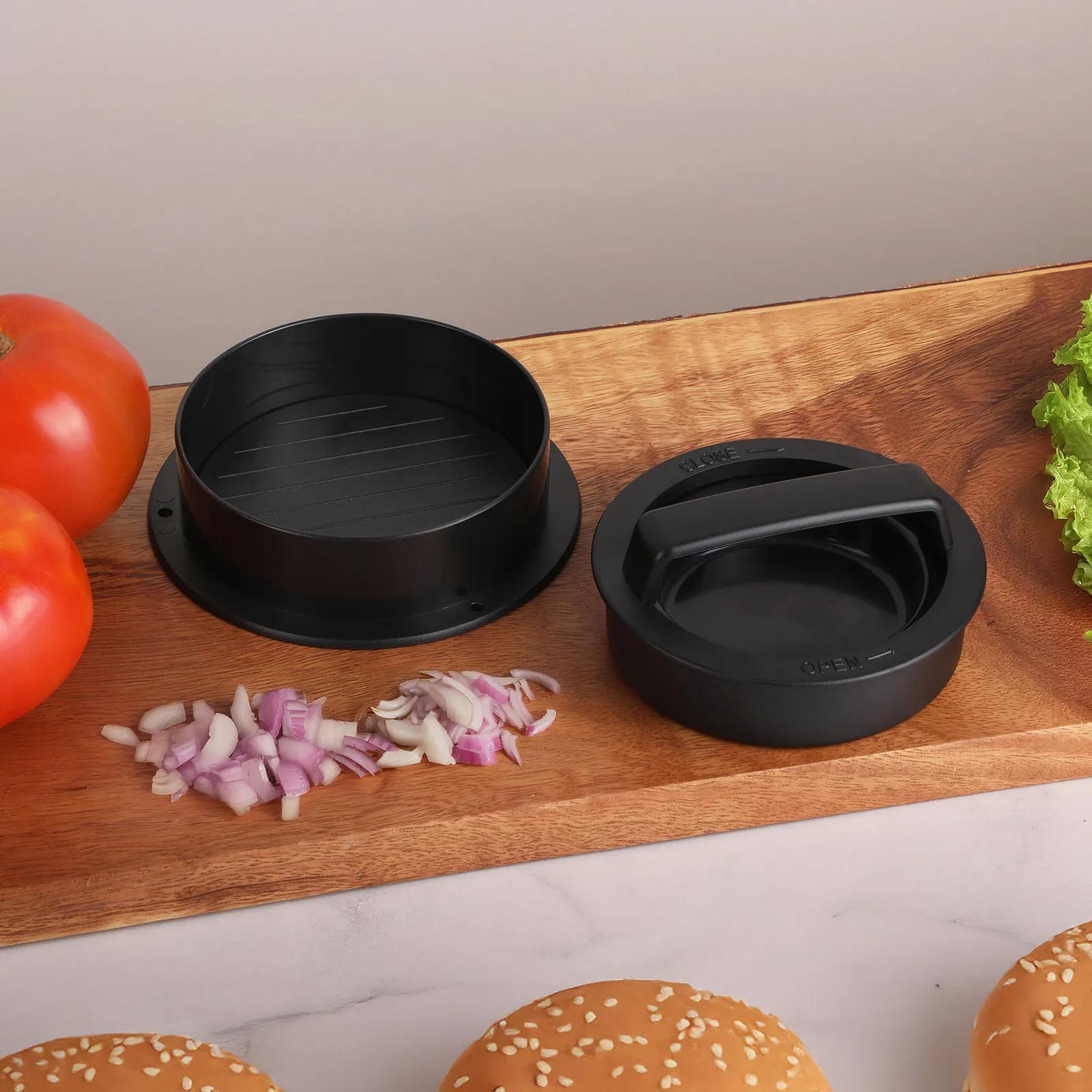 Burger Press with Indent Feature - 4.75 in DIA - blank view 9