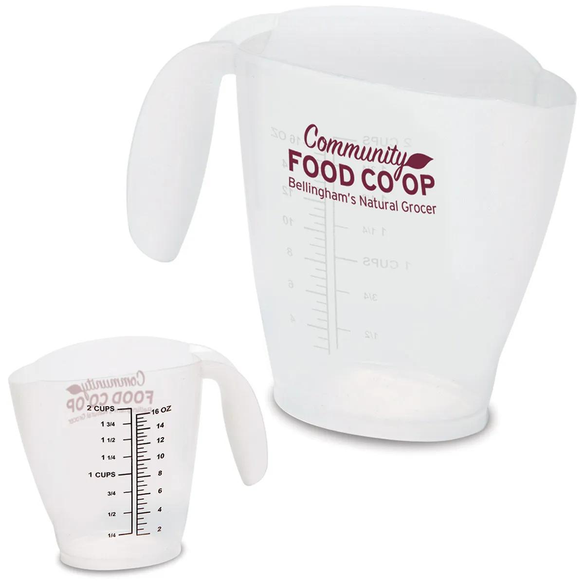 Measuring Cup Plastic Microwave-Safe - 2 Cup
