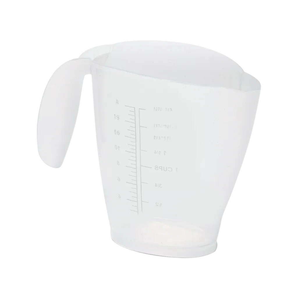Measuring Cup Plastic Microwave-Safe - 2 Cup - blank view 3