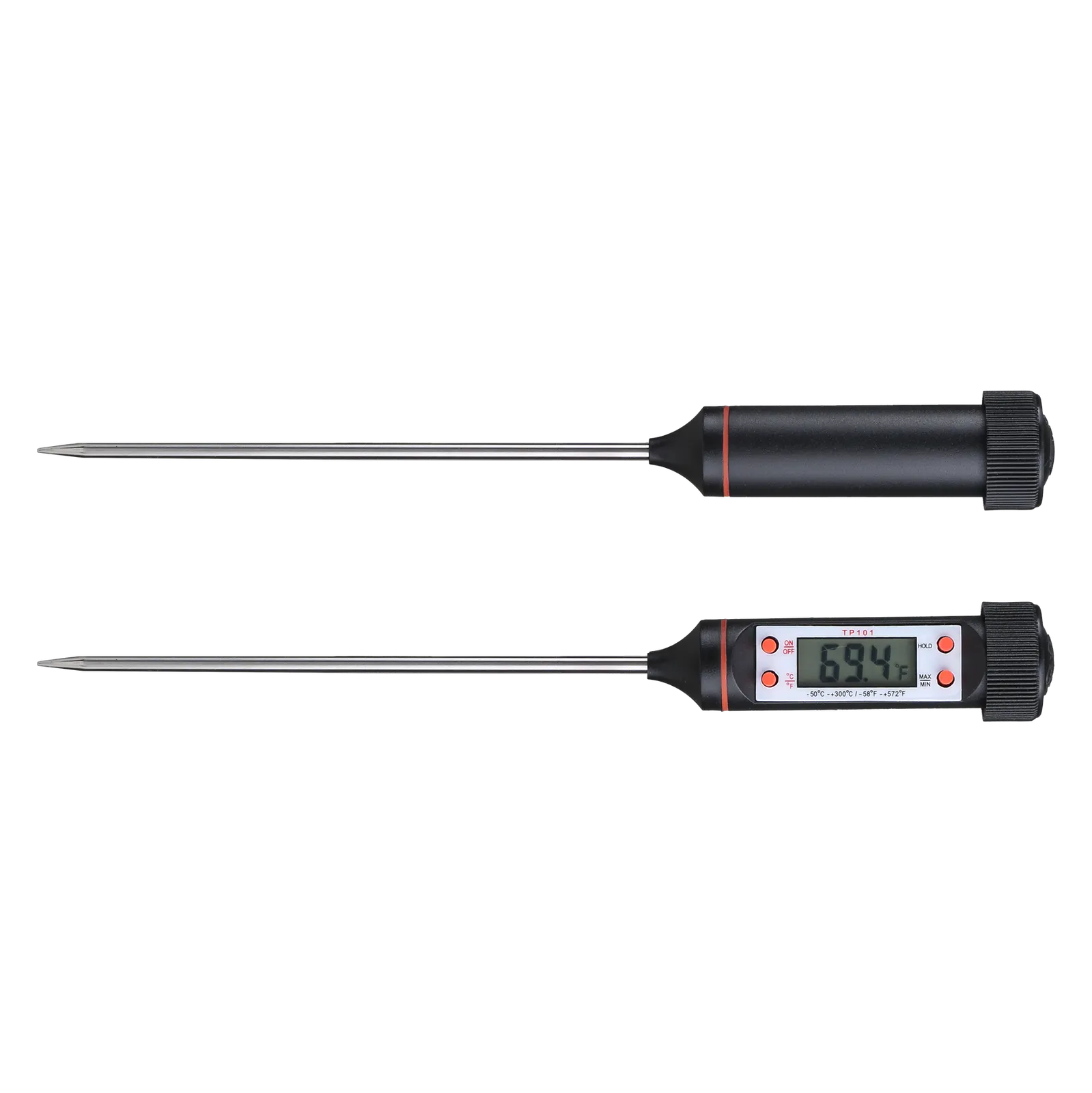 Digital Kitchen Thermometer Instant-Read - 9 in - blank view 8