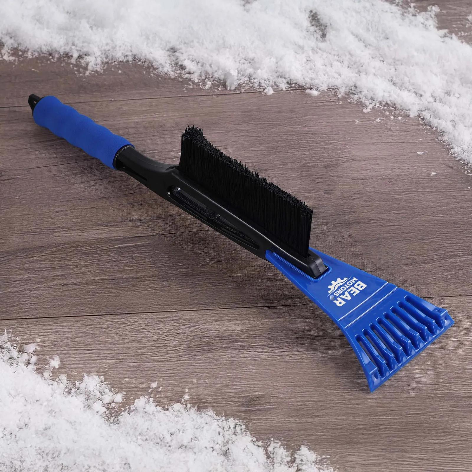 Snow Brush Ice Scraper Foam Handle - 17 1/2 in - product view 2