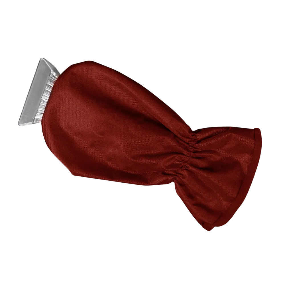 Ice Scraper Mitten Fleece Lined Polyester - 14 in - blank view 7