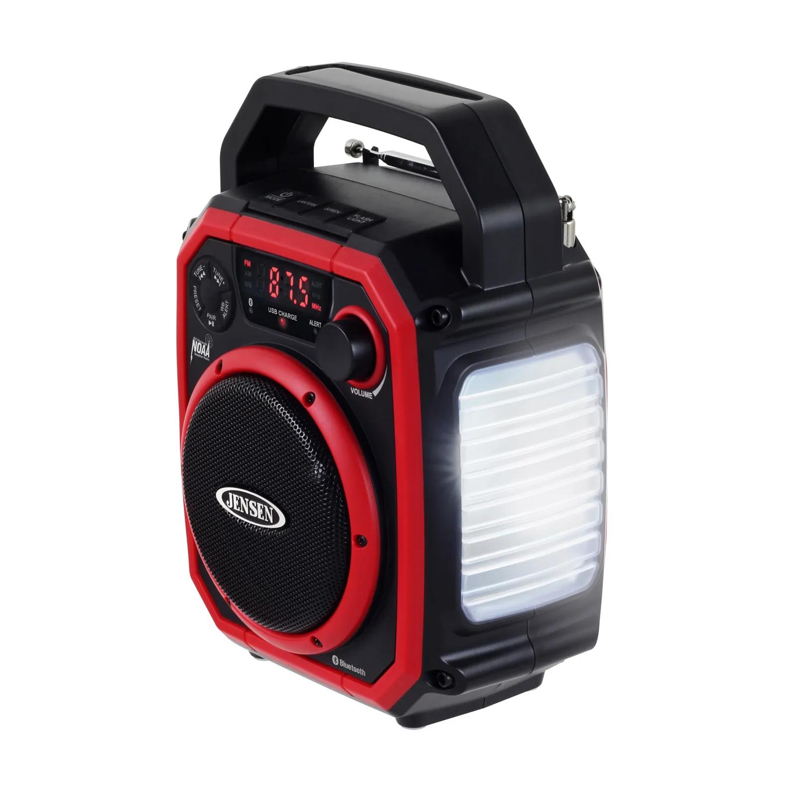 Weather Band Radio with Bluetooth and Solar Panel - product view 2