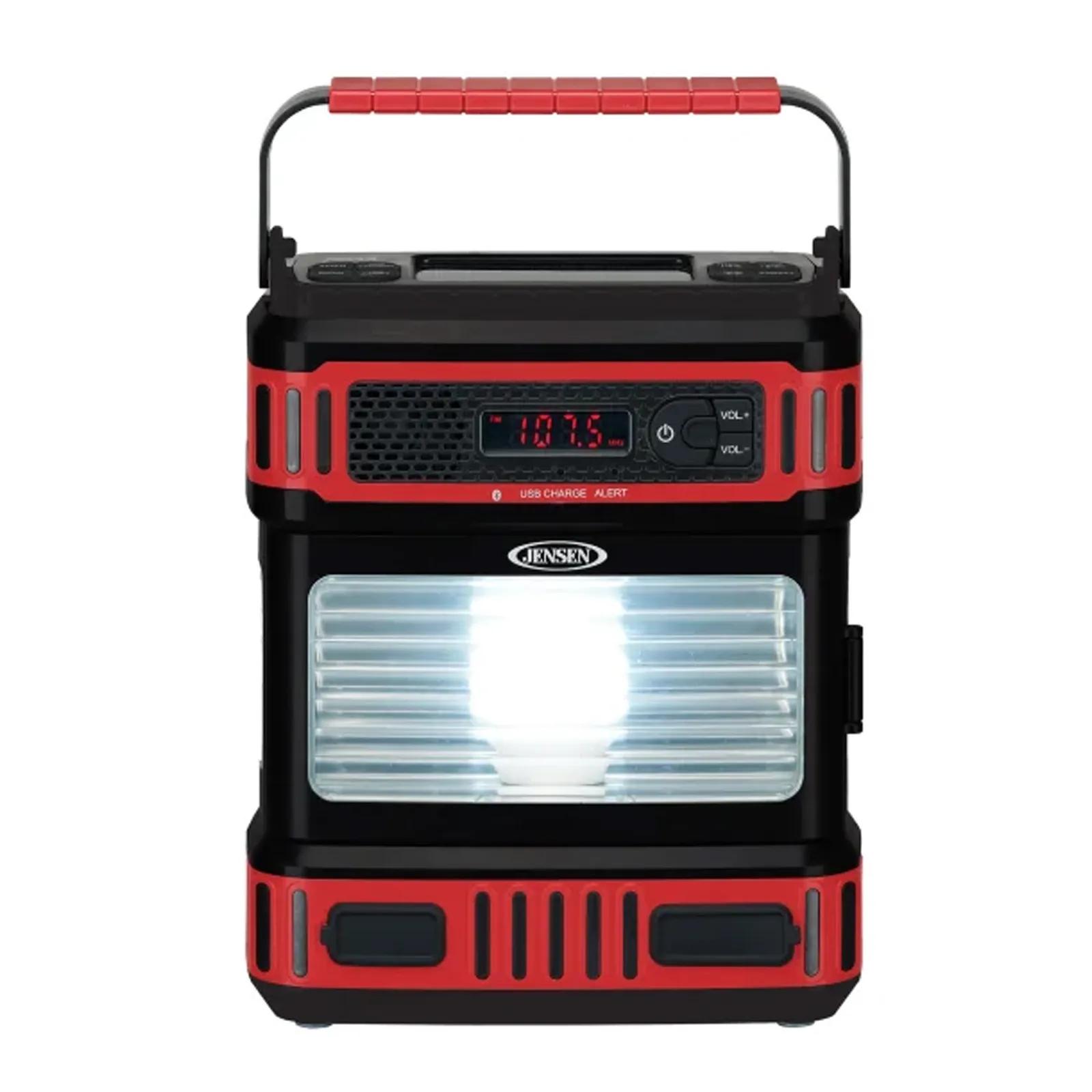 Weather Band Lantern Radio with LED and USB Charging - product view 2