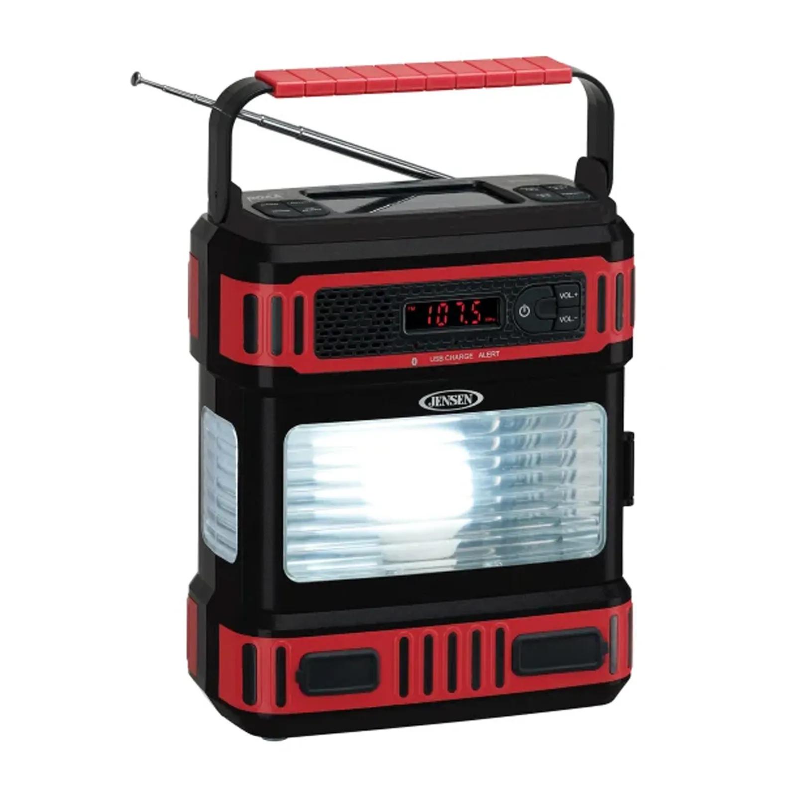 Weather Band Lantern Radio with LED and USB Charging - product view 3