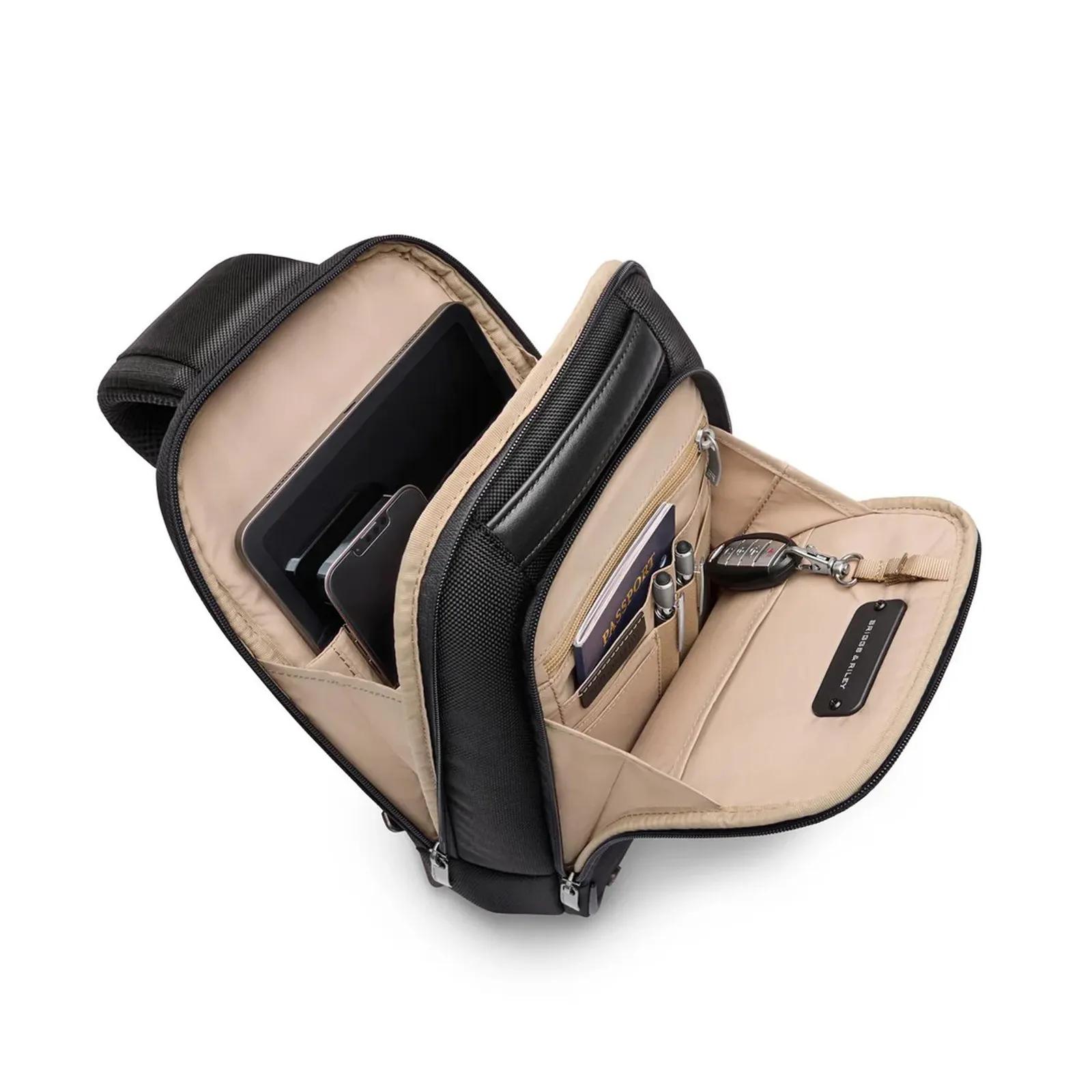 Work Sling Bag with RFID Protection - 13 x 8.5 in - product view 2